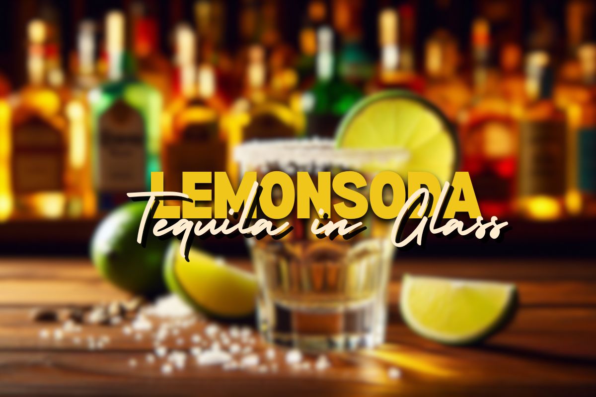 Tequila in glass