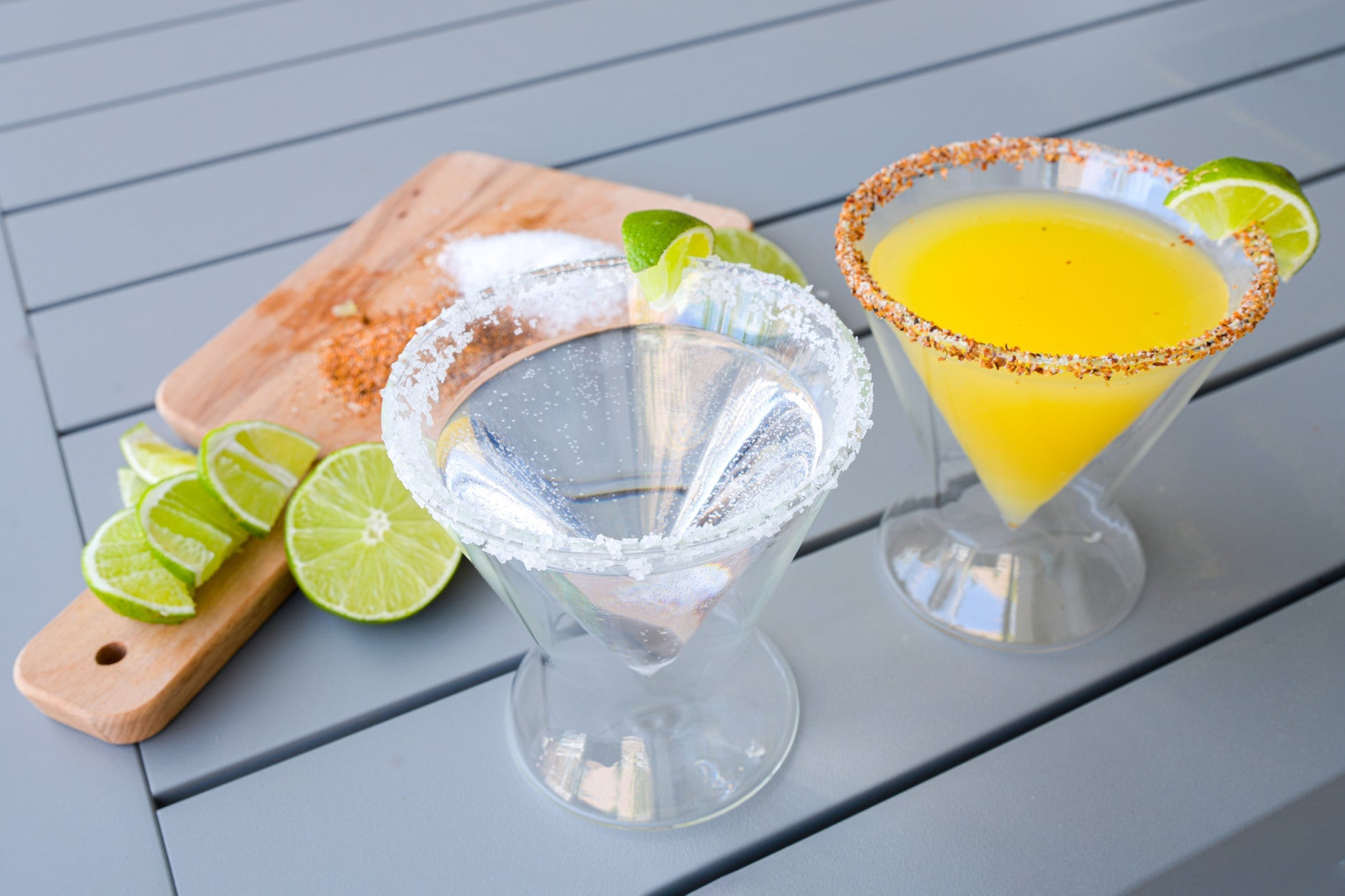 Double-Walled Martini Glasses