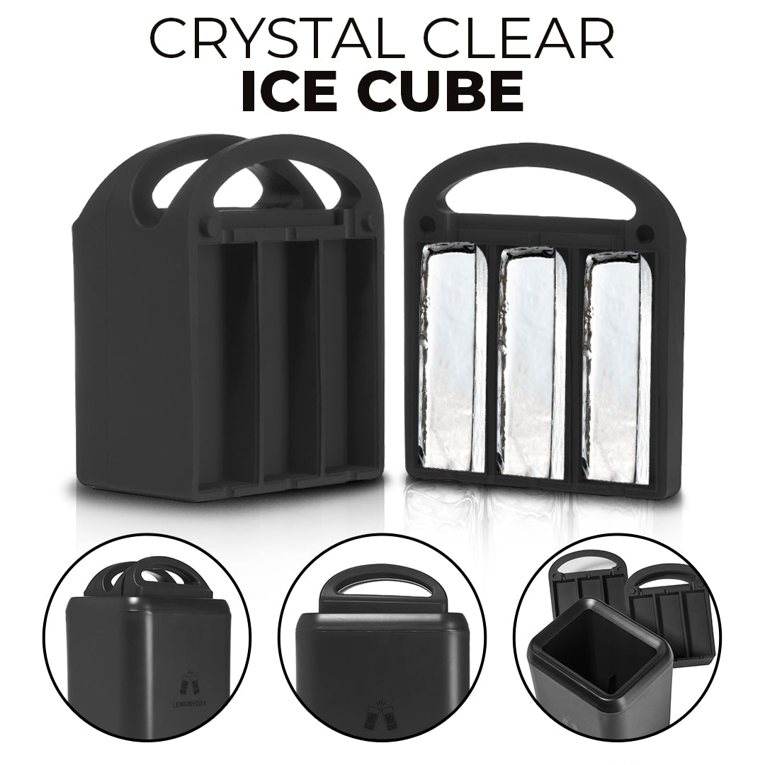 Crystal Clear Highball Ice Cube Maker Mold 4.5 Spear Ice