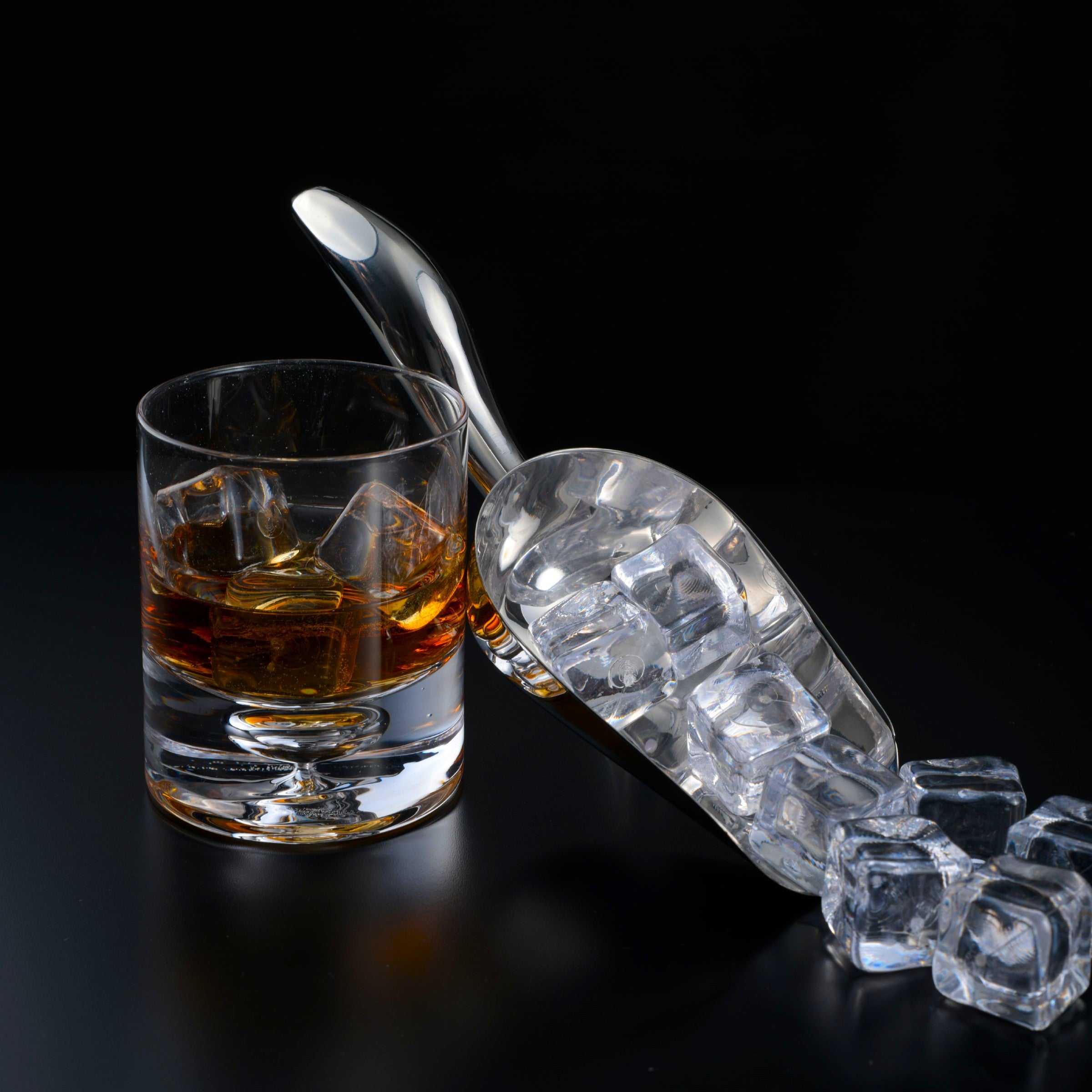 Stainless Steel Utility Ice Scoop - 9.5 Inches