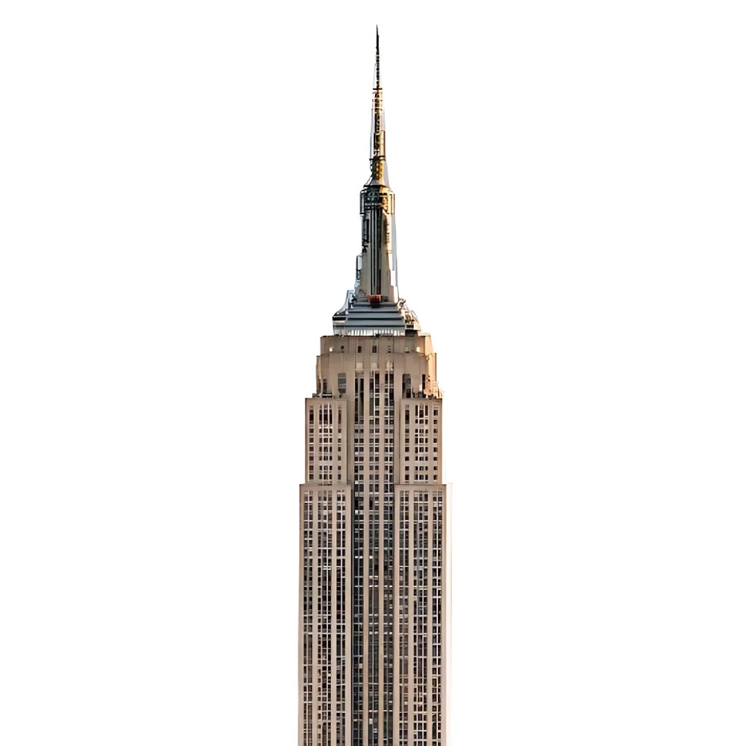 Empire State Building Cardboard Cutout Life Size, 6 Feet