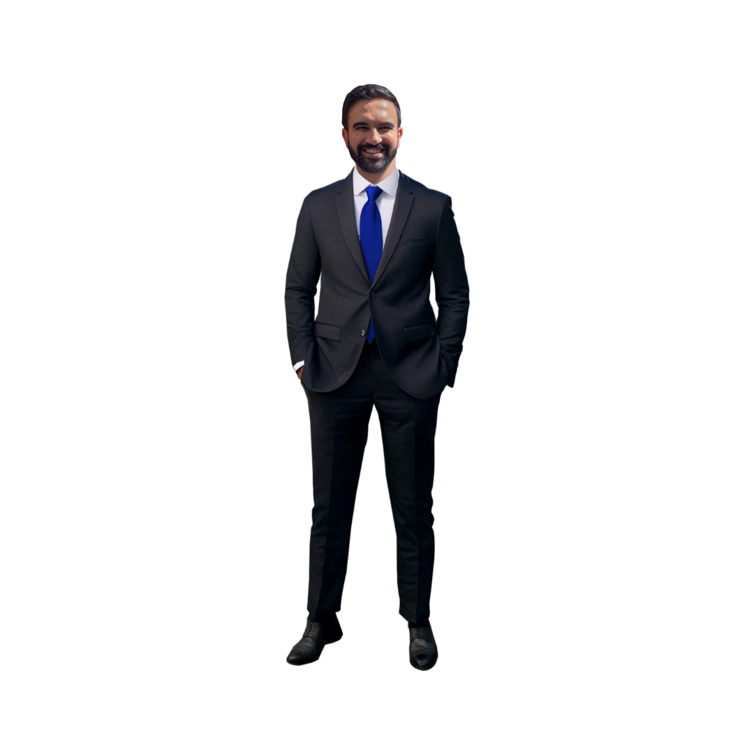 Zohran Mamdani Life Sized Cardboard Cutout