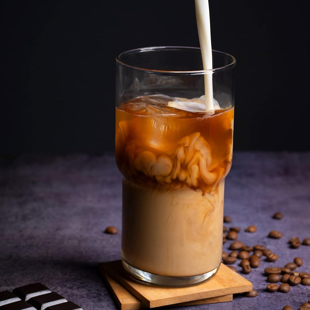 LEMONSODA Iced Coffee Glasses - Set of 6 (15oz/21oz) - Lemonsoda
