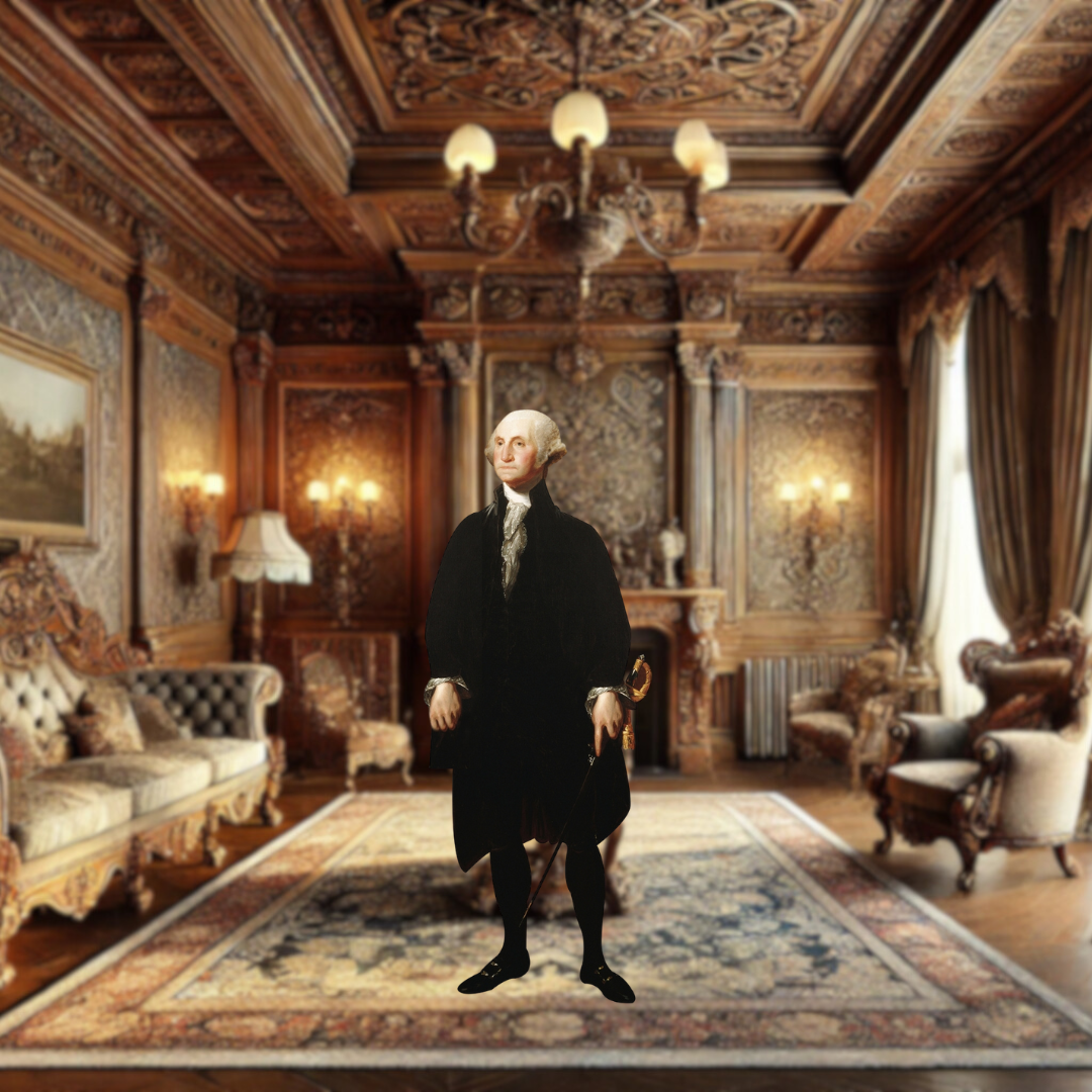 George Washington Cardboard Cutout Life Size, 6 feet