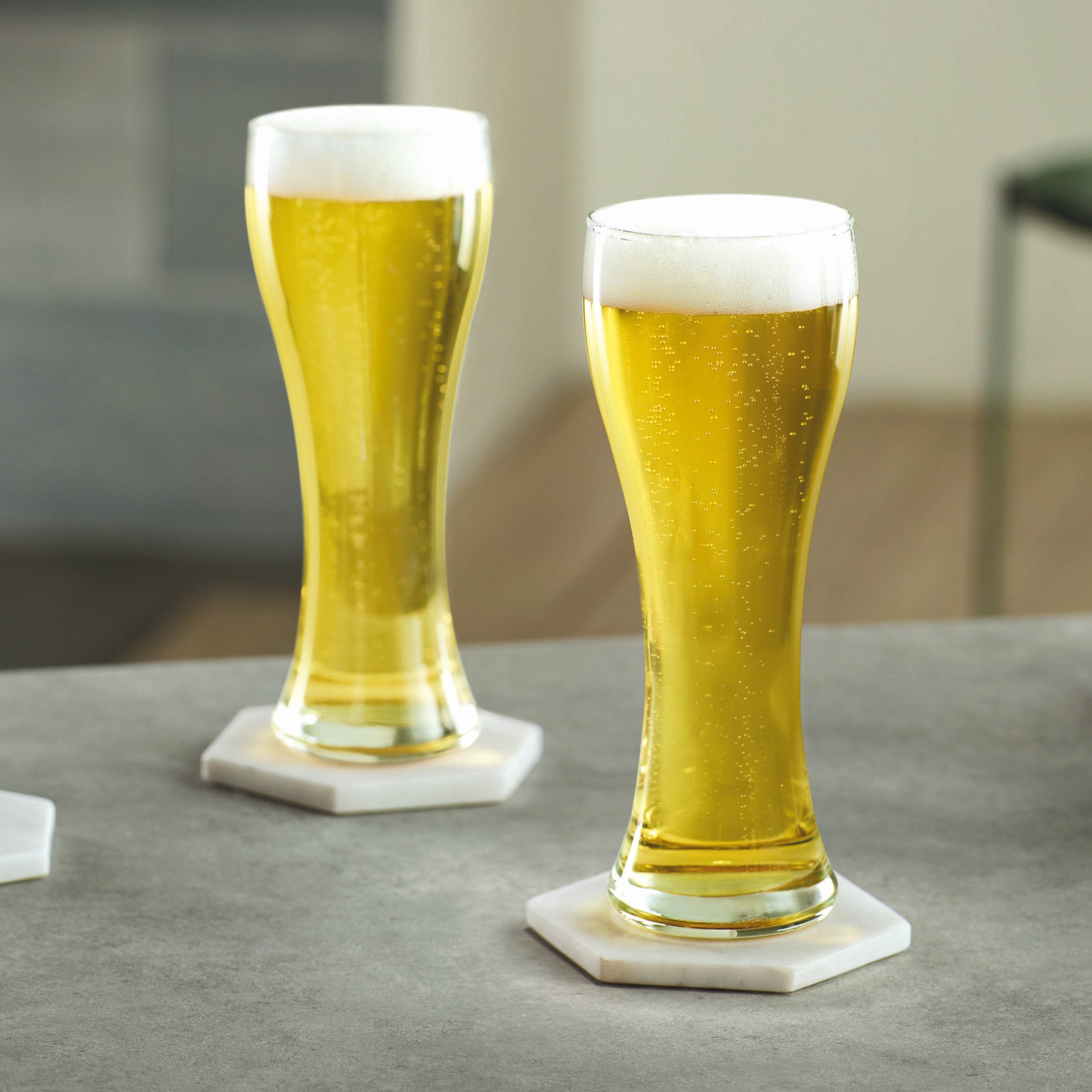 Tall Weizen Beer Glass 16oz