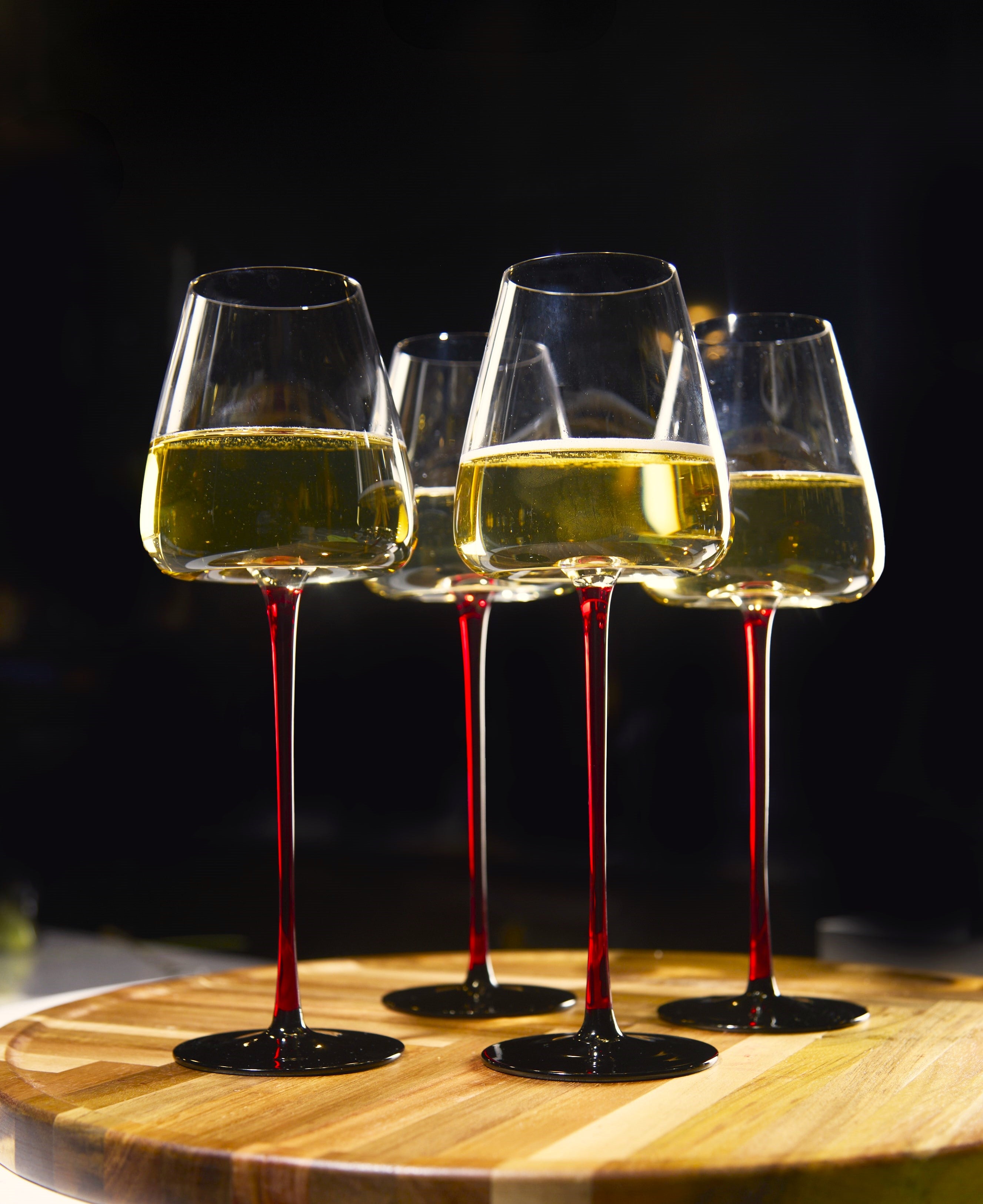 Large Concave Wine Glasses - 16oz