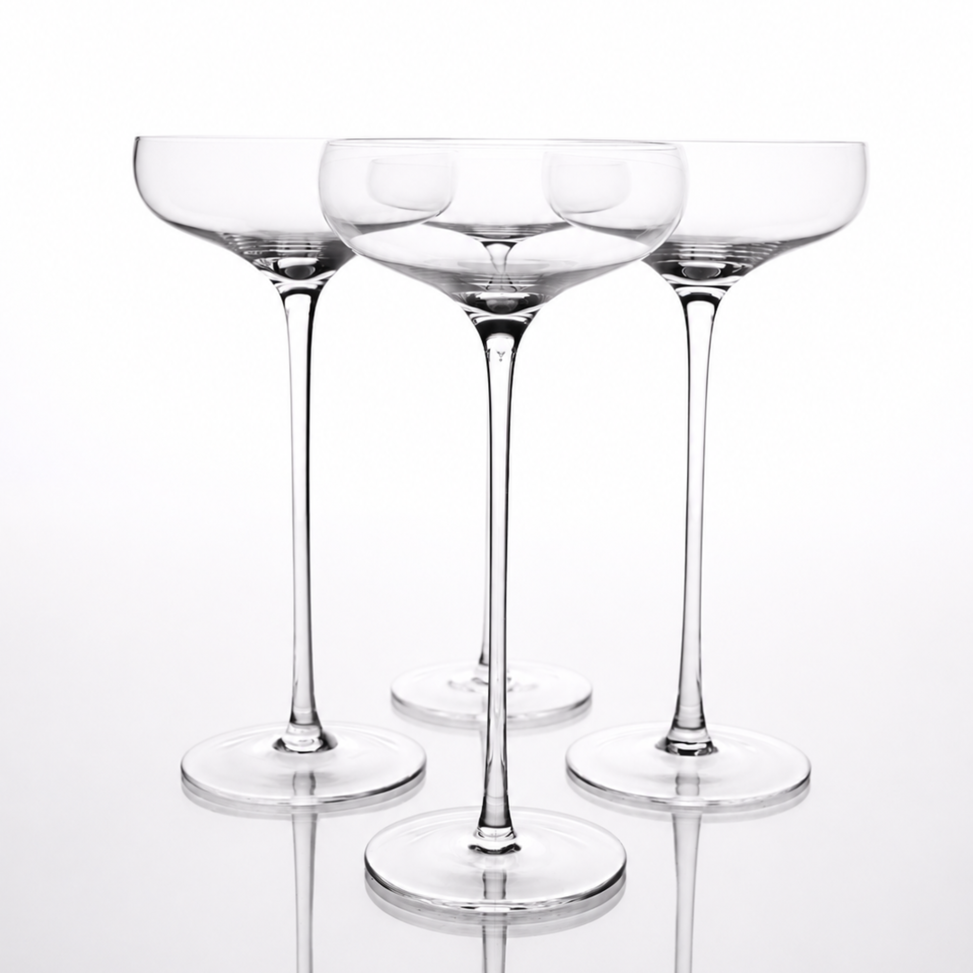 Long Stem Martini Coupe 7.5oz - (Set of 2, 4, or 6)