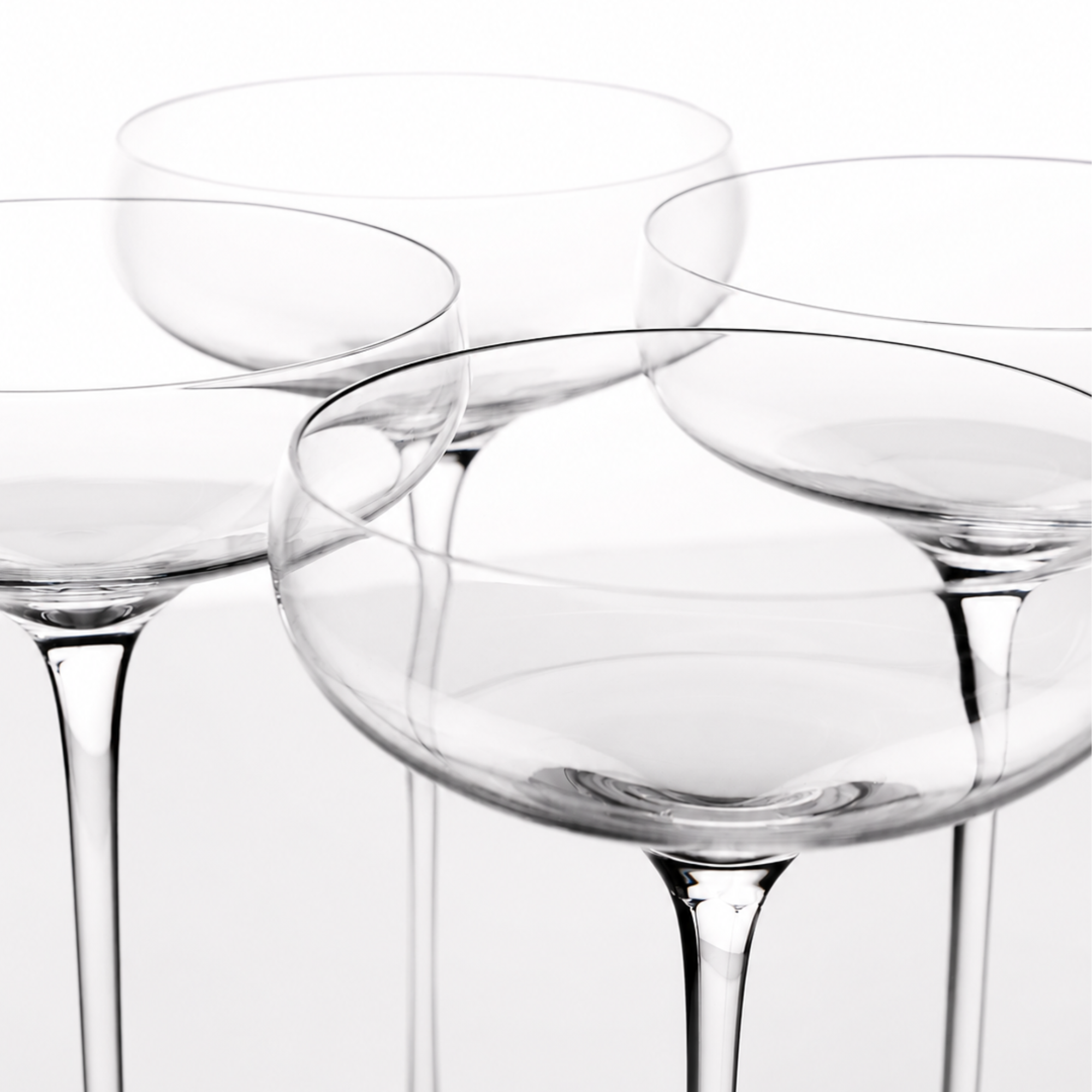 Long Stem Martini Coupe 7.5oz - (Set of 2, 4, or 6)