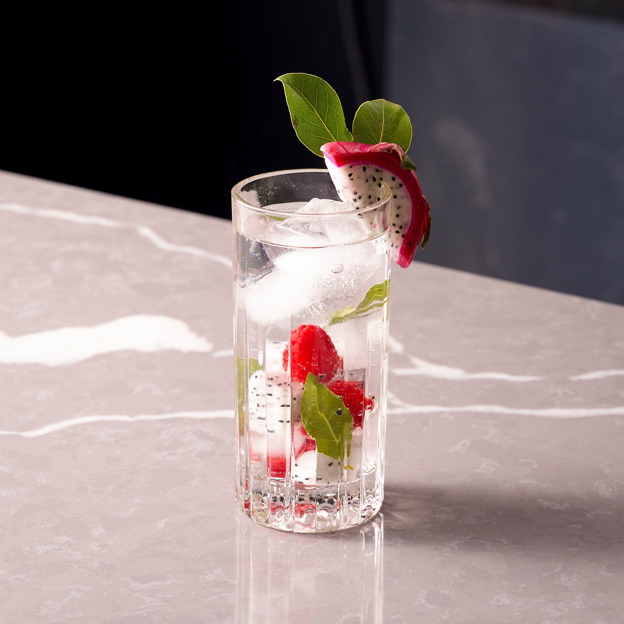 Traze Tom Collins Crystal Cut Glasses - 11.5 Oz