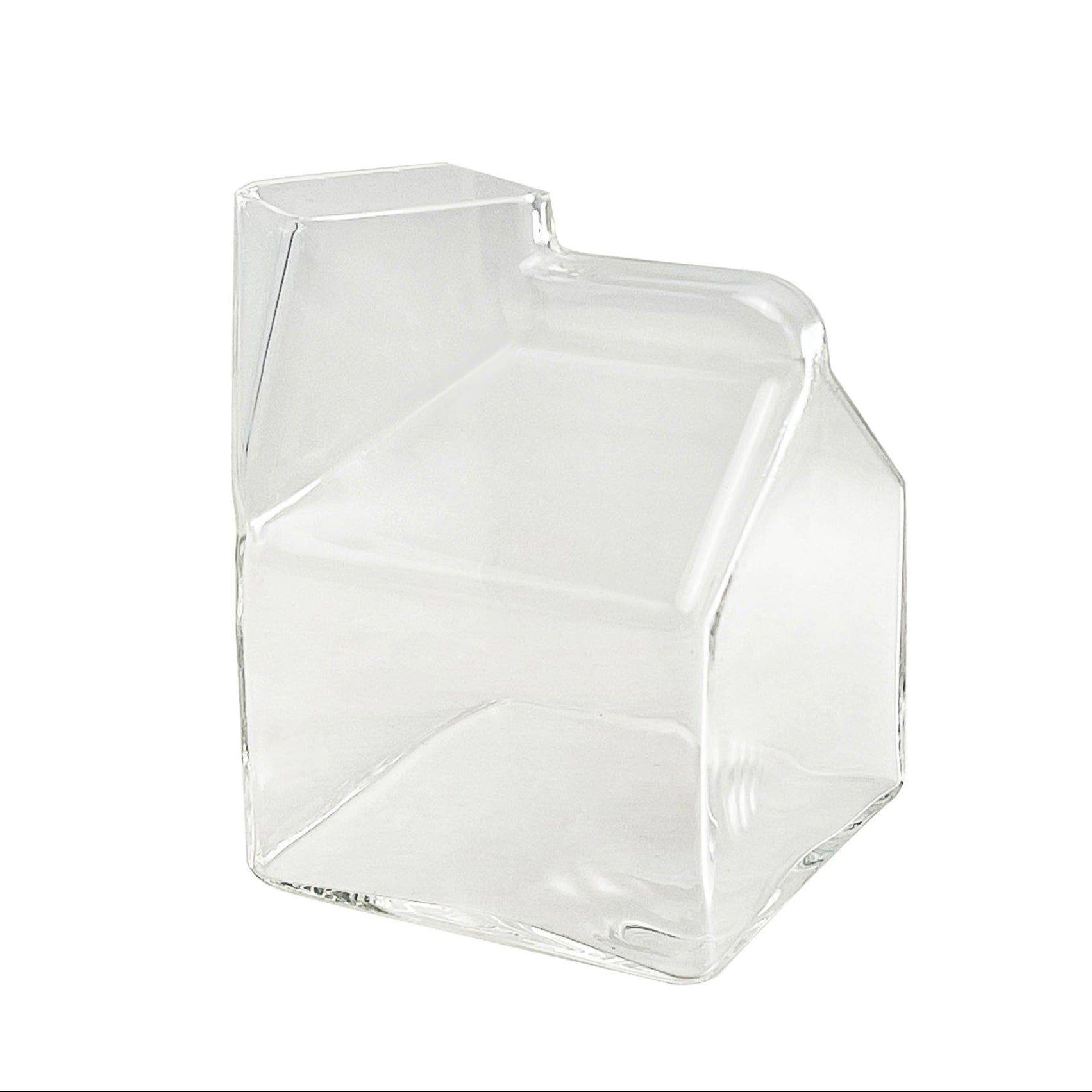 Glass Milk Carton Container - 10oz (300ml)