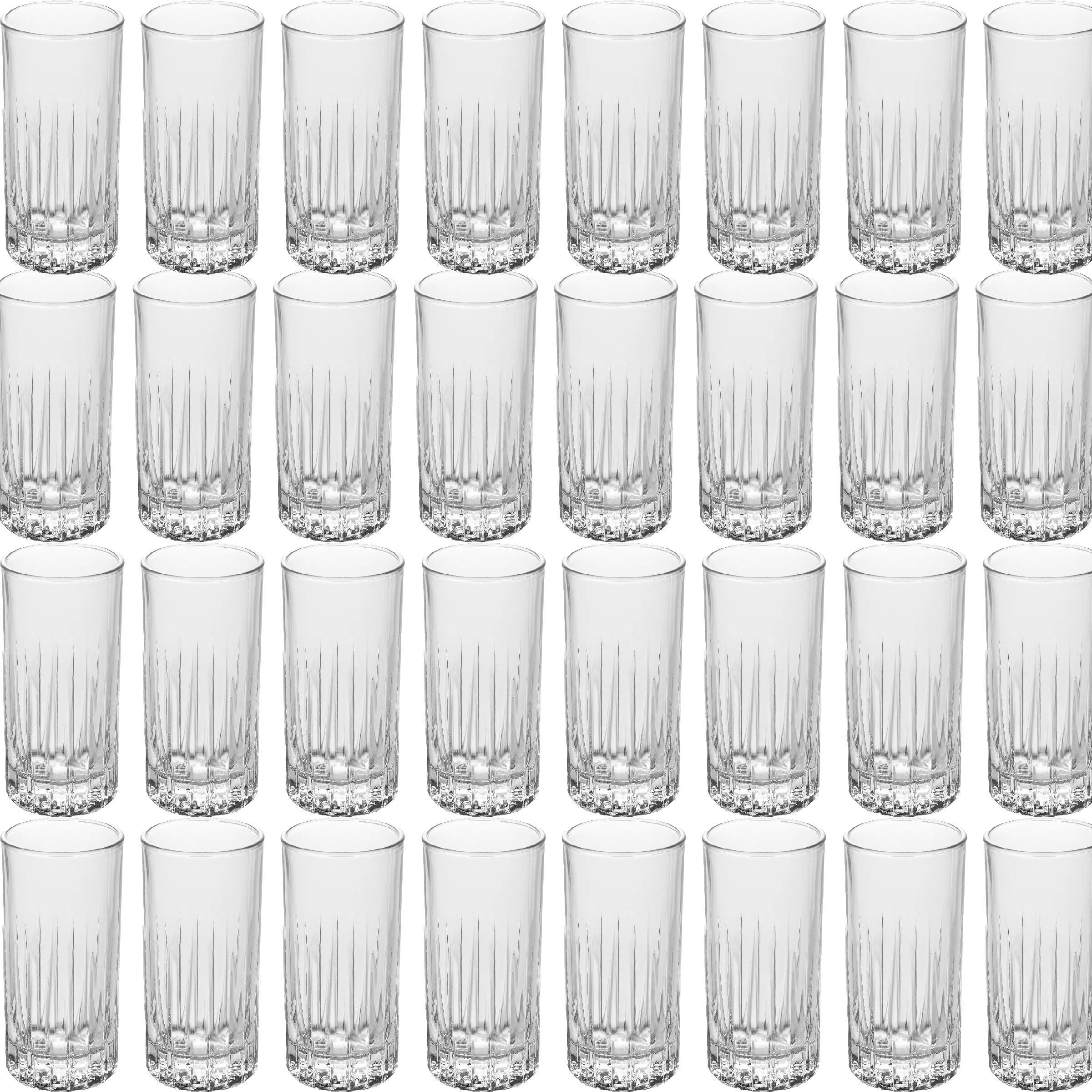 Traze Tom Collins Crystal Cut Glasses - 11.5 Oz