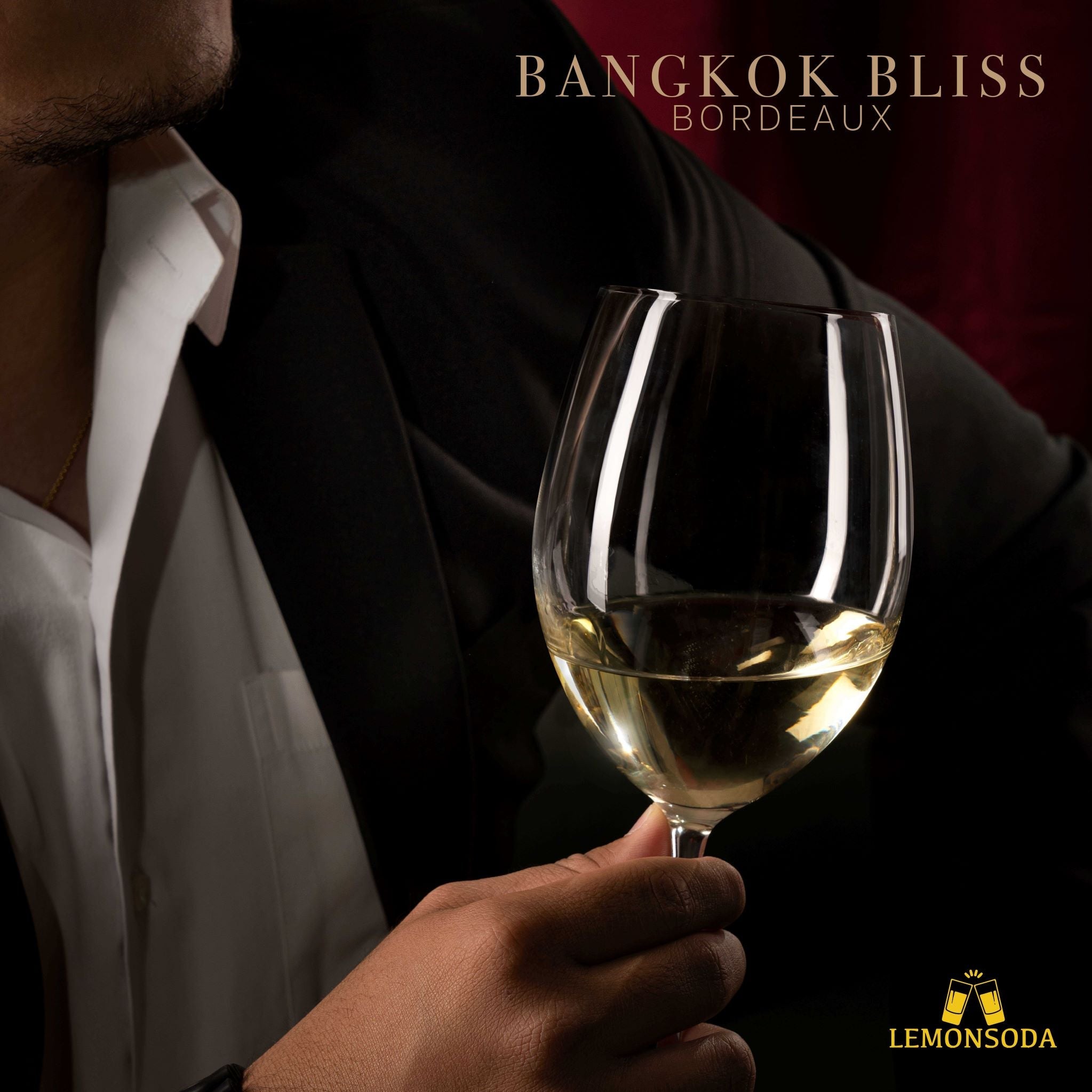 LEMONSODA Bangkok Bliss Bordeaux Wine Glasses - (745 mL / 26 fl. oz.) - Lemonsoda