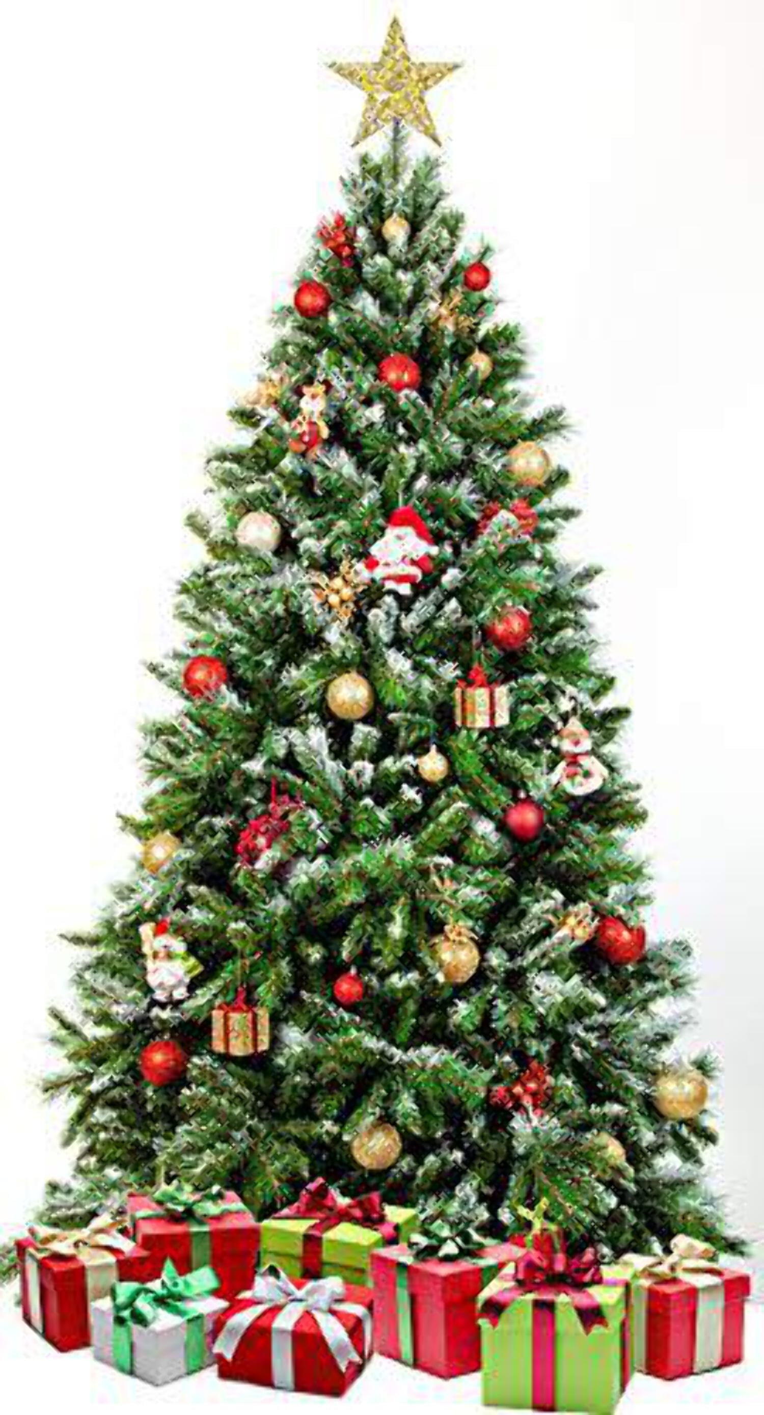 aahs Engraving Christmas cardboard standee tree cutout