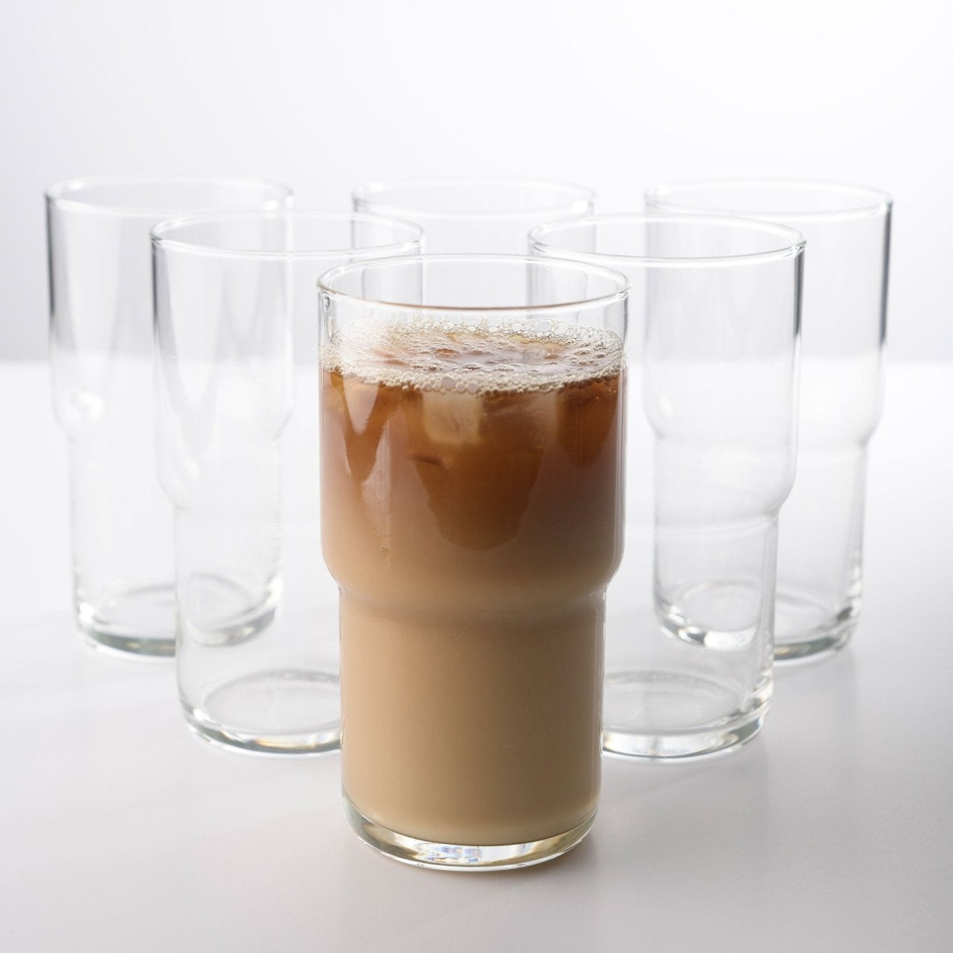Iced Coffee Glass Cups
