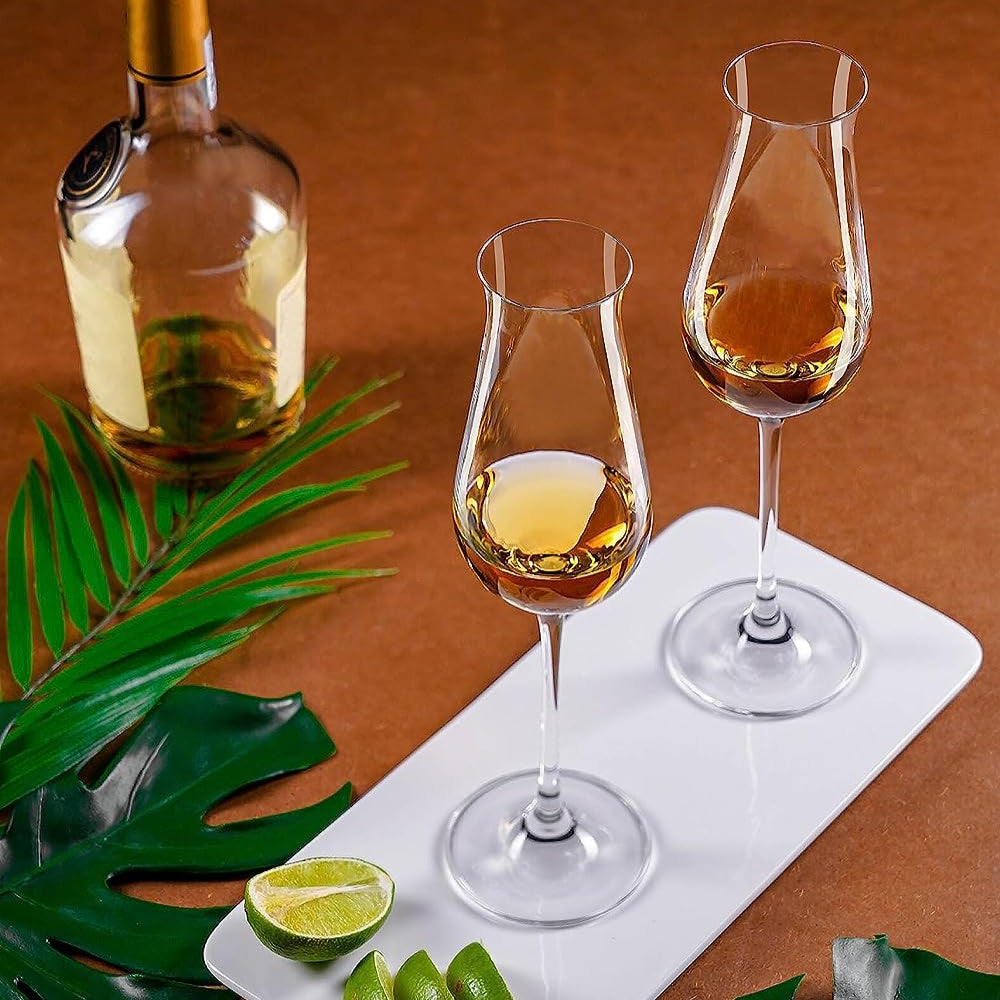 LEMONSODA Specialty Tequila/Whiskey Tasting Cordial Glasses - Luxury Glassware - (240 mL / 8 fl. oz) (8oz Set of 2)