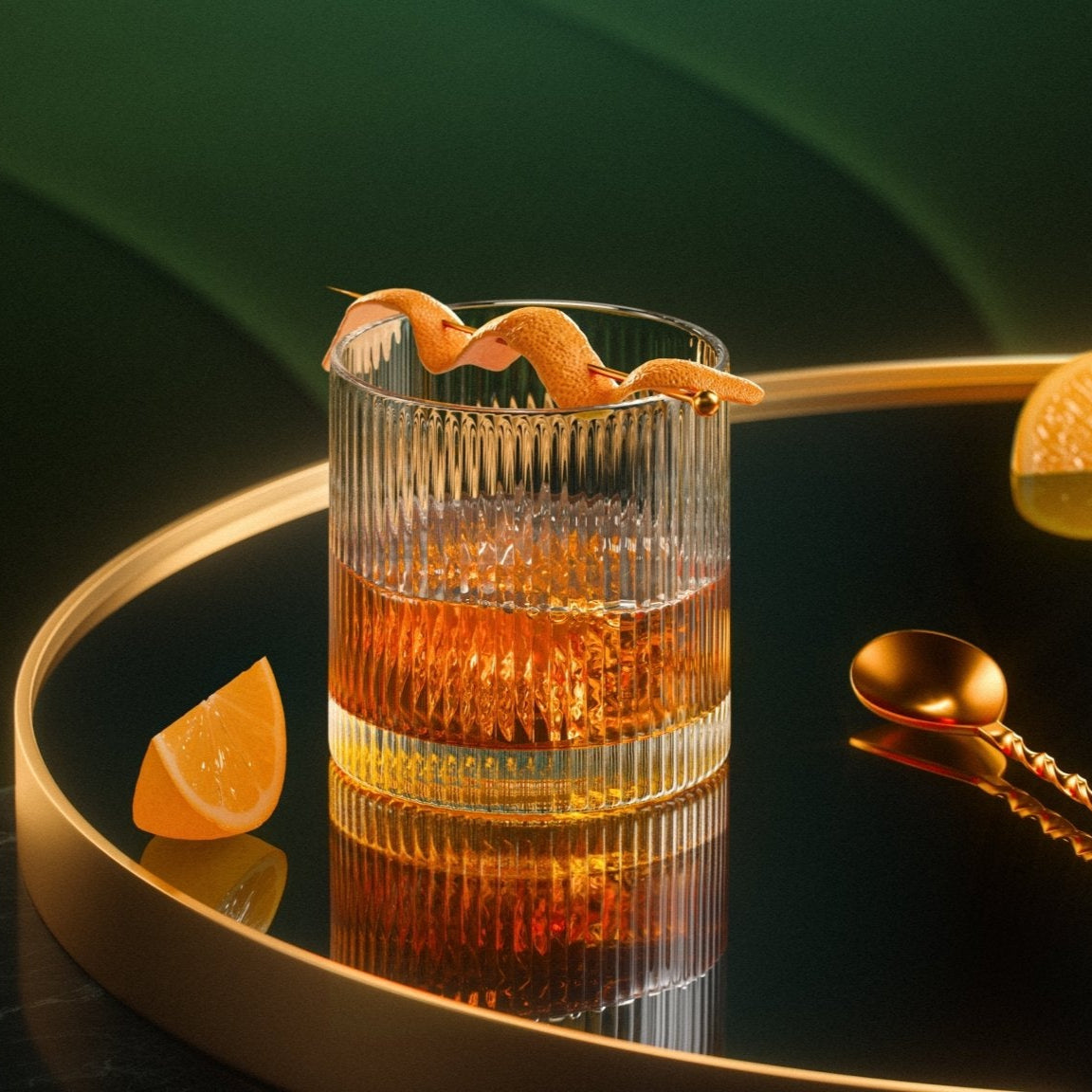 LEMONSODA Vintage Straight Line Tumbler - 10oz (Set of 2 or 4) - Lemonsoda