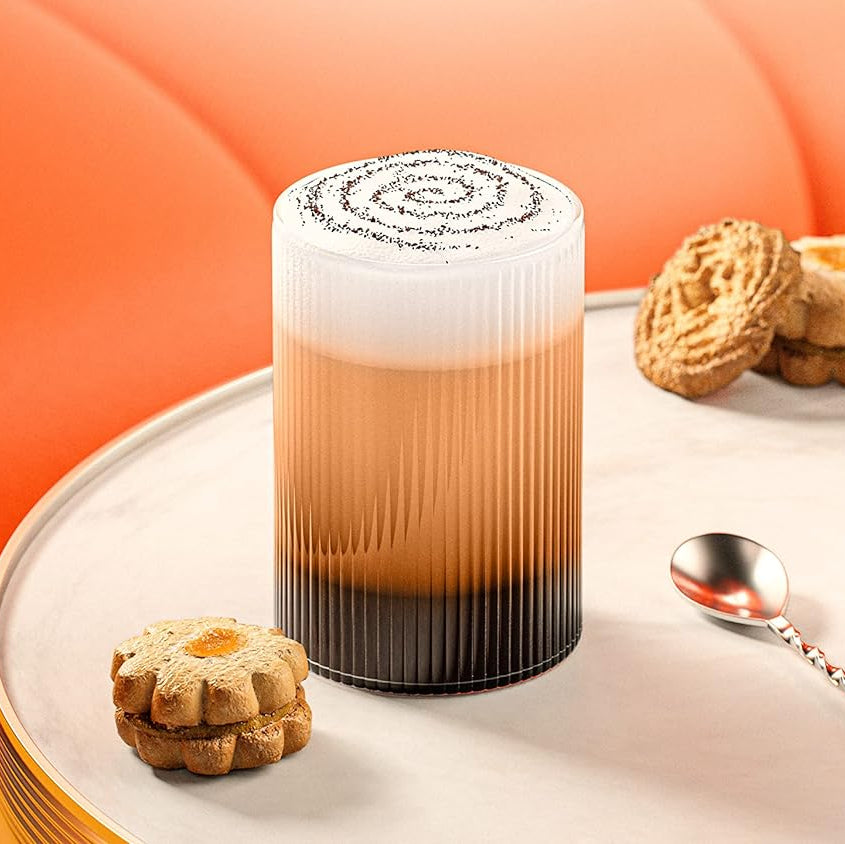 LEMONSODA Vintage Straight Line Tumbler -  12oz (Set of 2 or 4) - Lemonsoda