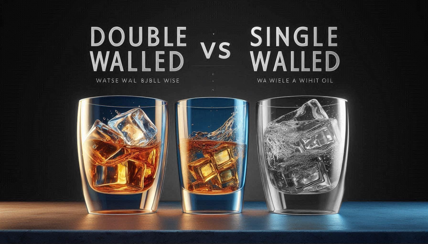 Double Walled Vs Single Walled Glasses 