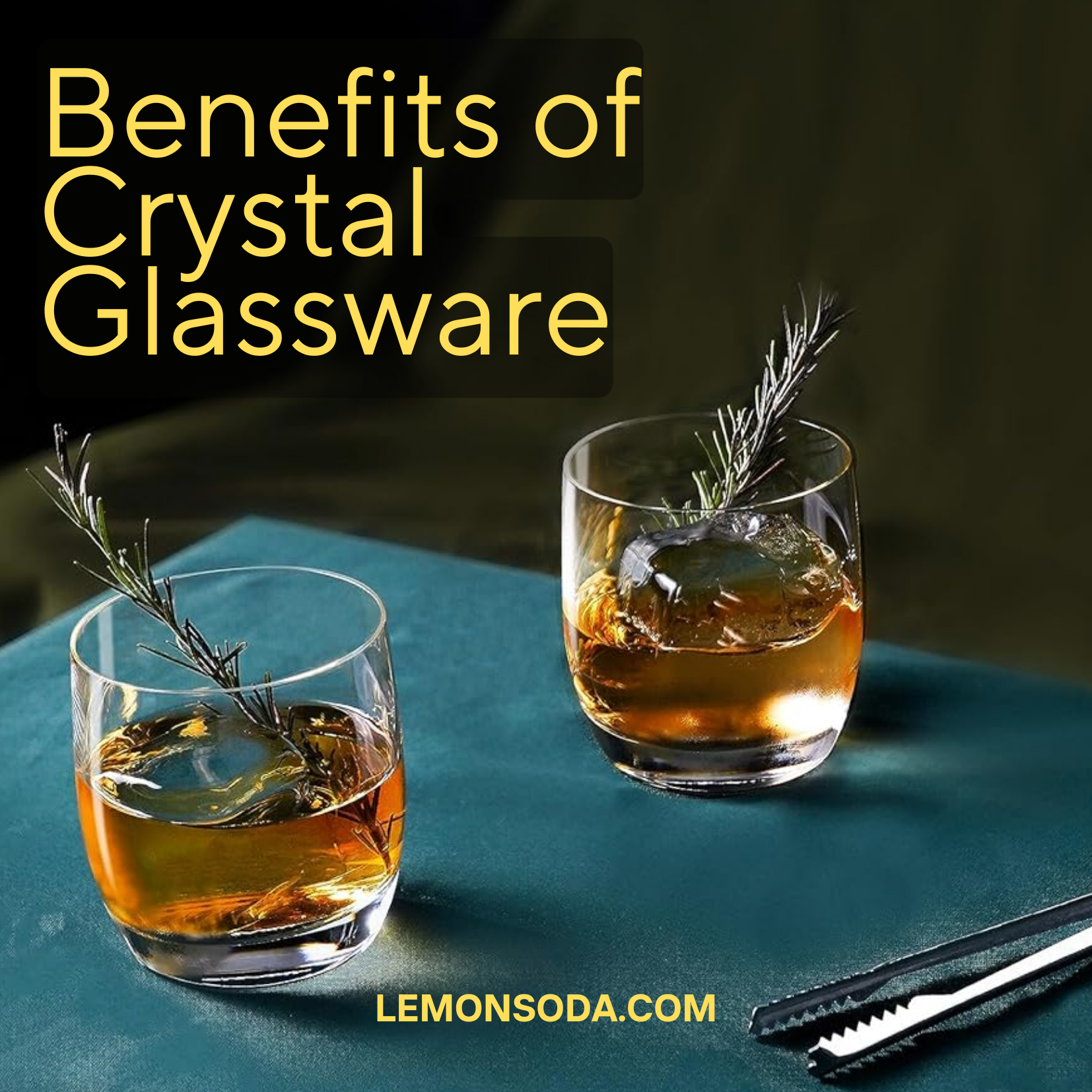 Crystal Whiskey Glasses