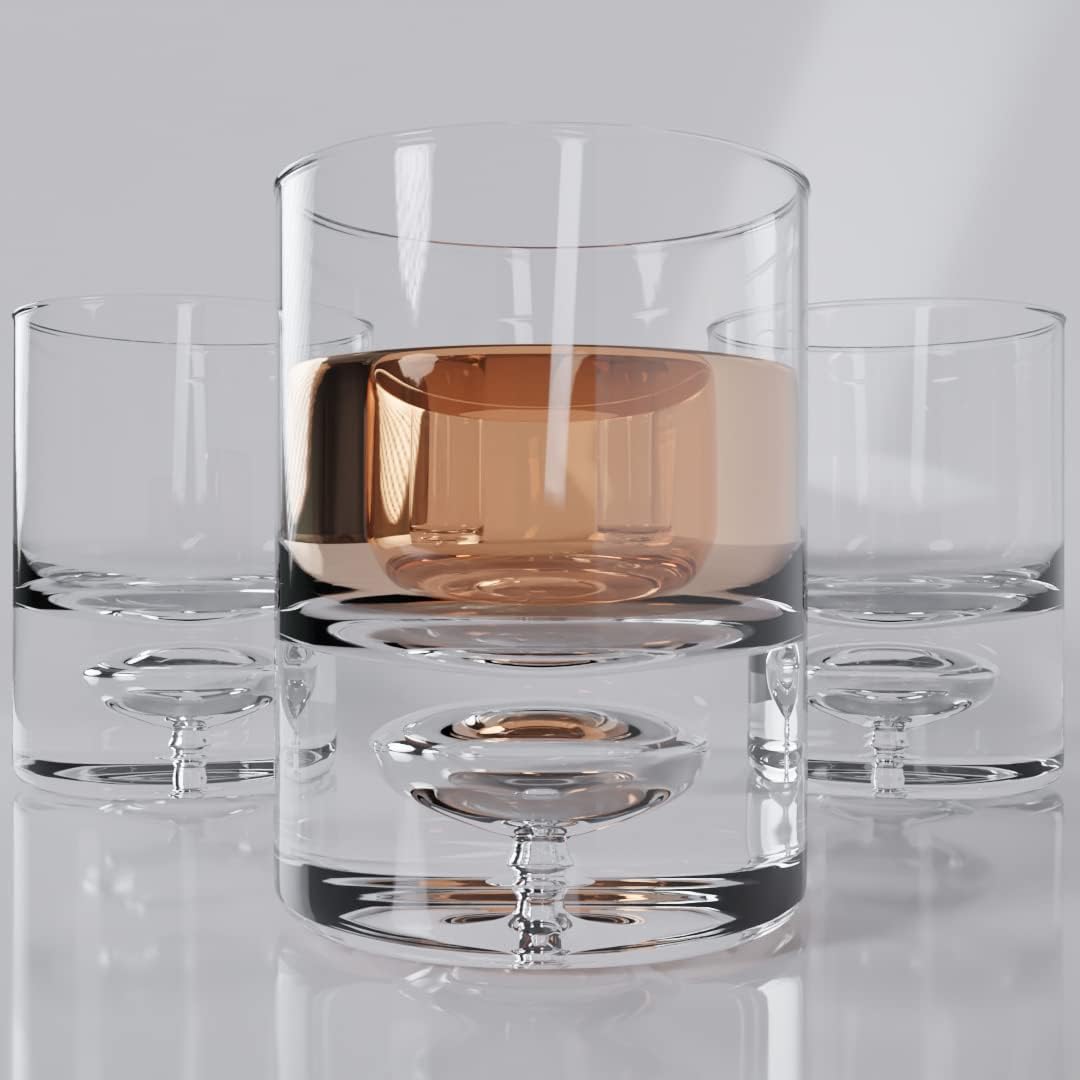 Bubble Whiskey Glasses