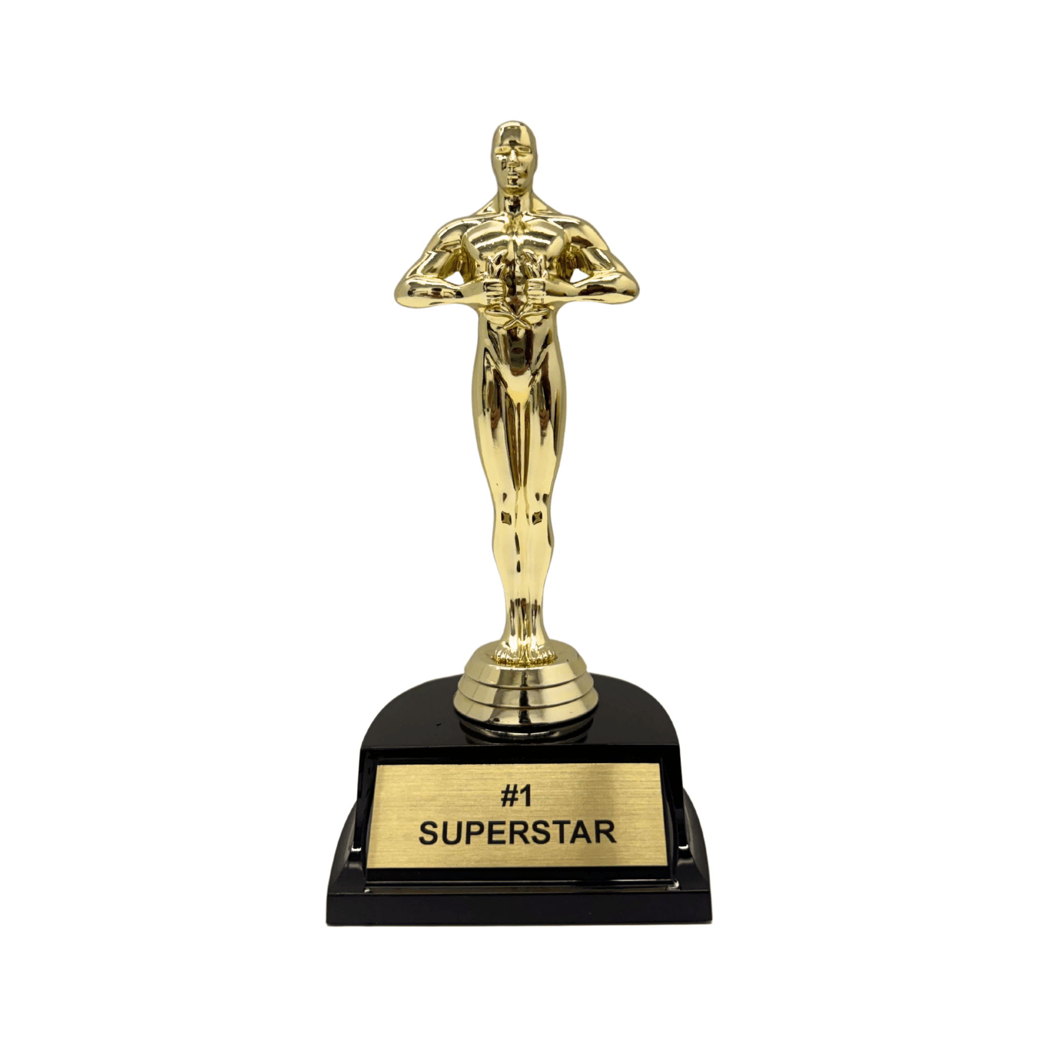 LEMONSODA Graduation Greetings and Superlatives Trophies-7" H x 3.5" L x 3" W (#1 Superstar)