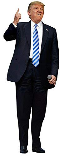 Aahs Engraving Furious Donald Trump Life Size Cardboard Stand Up, 6 feet