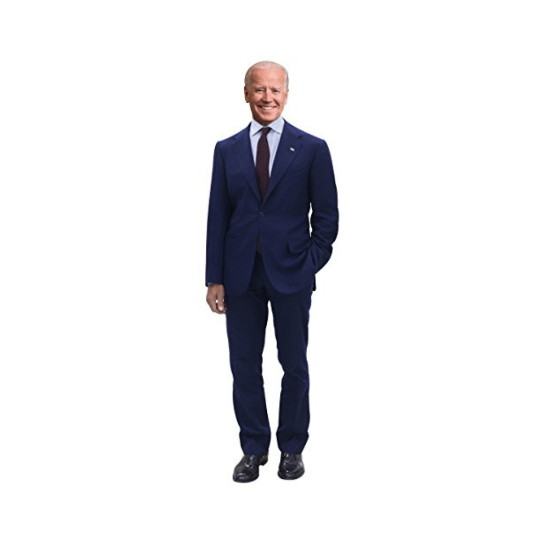 Joe Biden Life Size Cardboard Cutout Stand Up, 6 feet