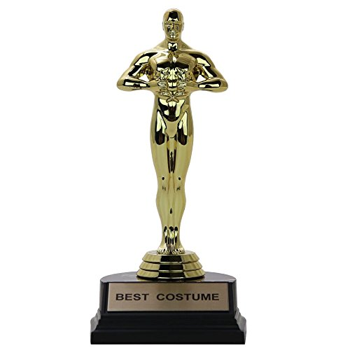 LEMONSODA Halloween Party Trophies-7" H x 3.25" L x 3.25" W (Best Costume) - Lemonsoda