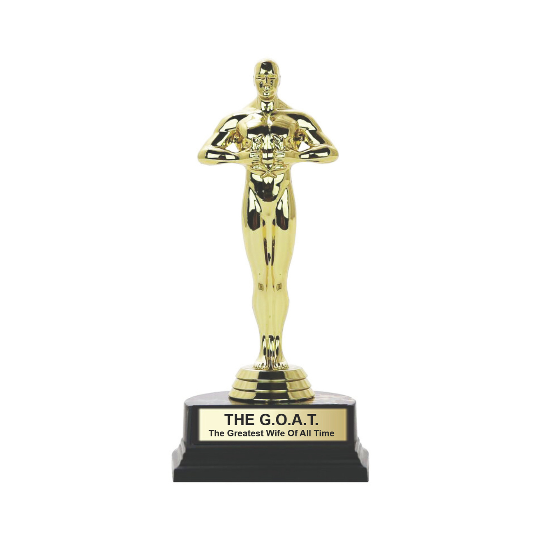 The Greatest Of All Time (G.O.A.T) Trophy 7"