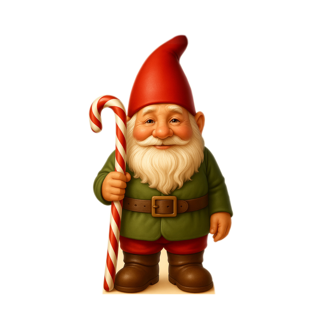 Holiday Gnome Life Sized Cardboard Cutout