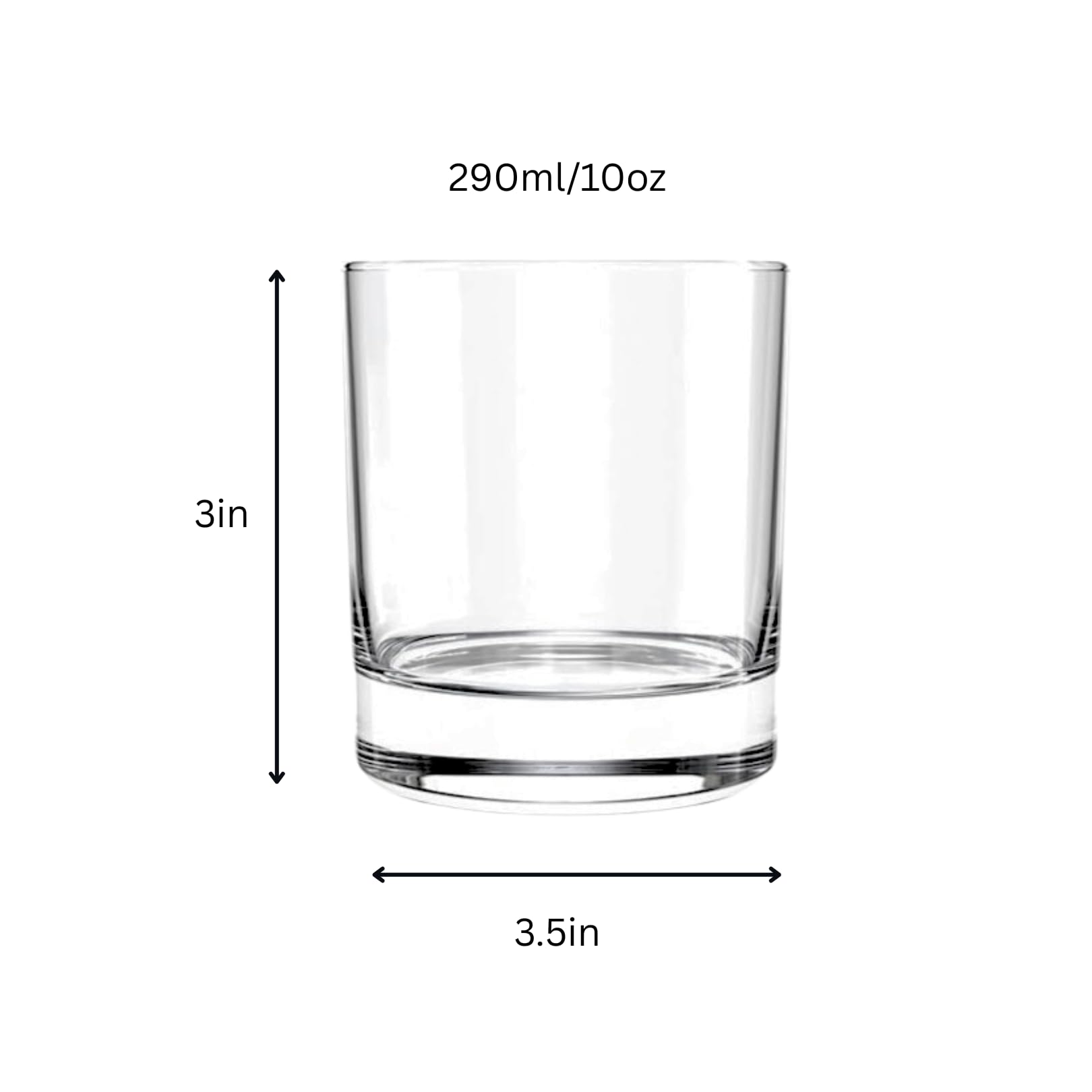 Lowball Marino Rocks Glass - 10oz