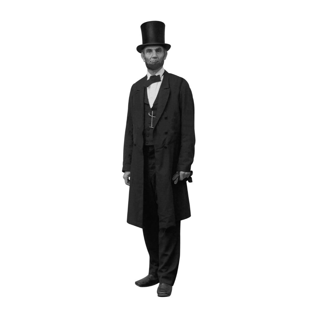 Abraham Lincoln Cardboard Cutout Life Size, 6 feet