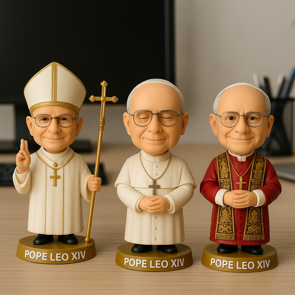 Pope Leo XIV Bobbleheads