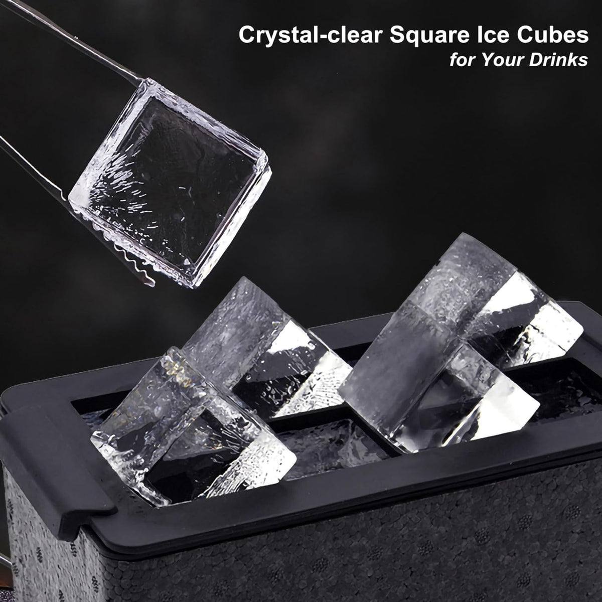 Crystal Clear Ice Cube Maker Mold - Eight 2