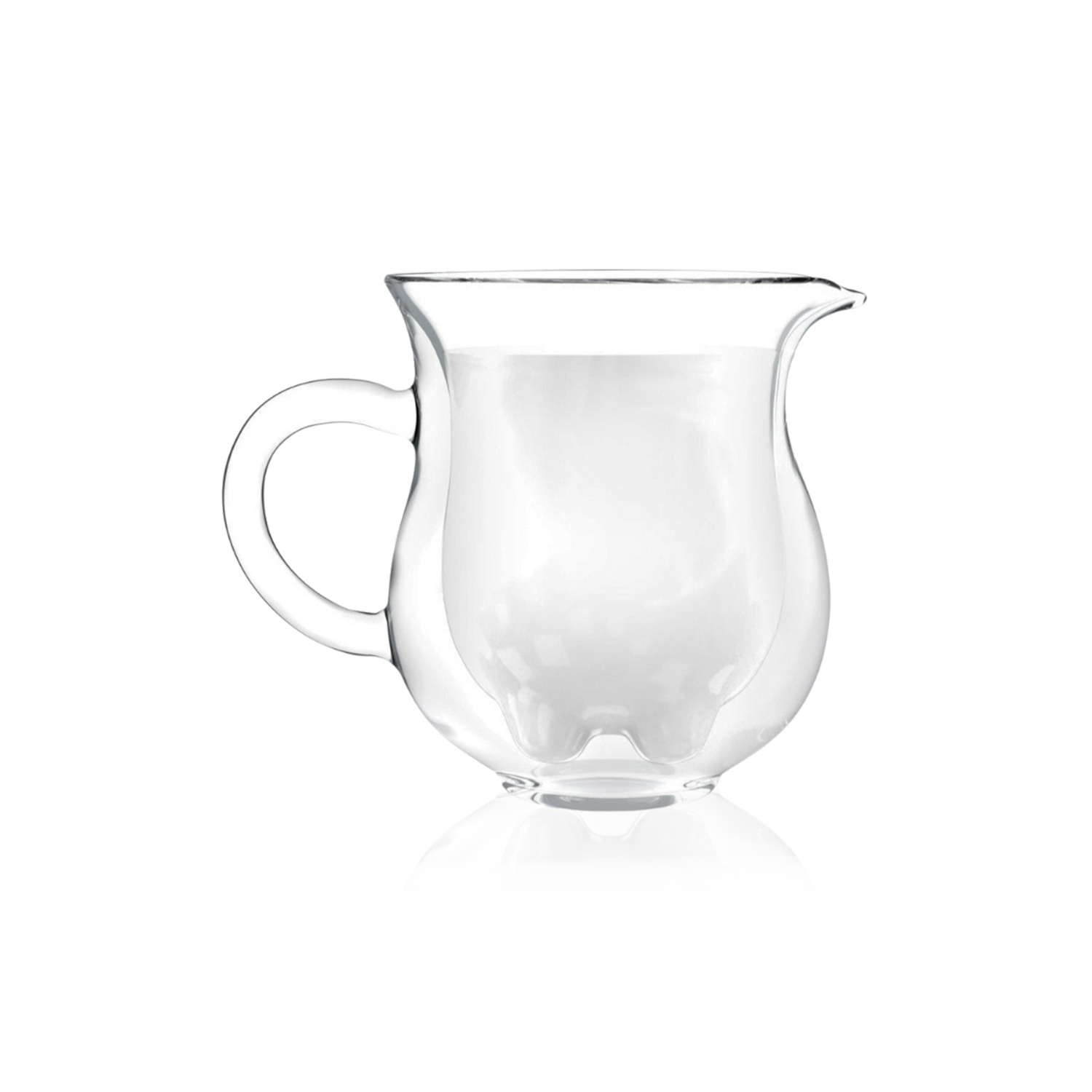 Glass Cow Udder Creamer Pot 8.5oz