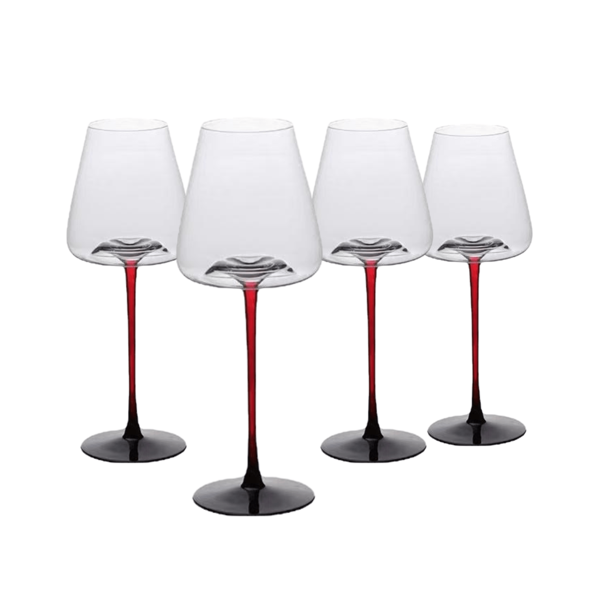 Large Concave Wine Glasses - 16oz (Set of 2 or 4)