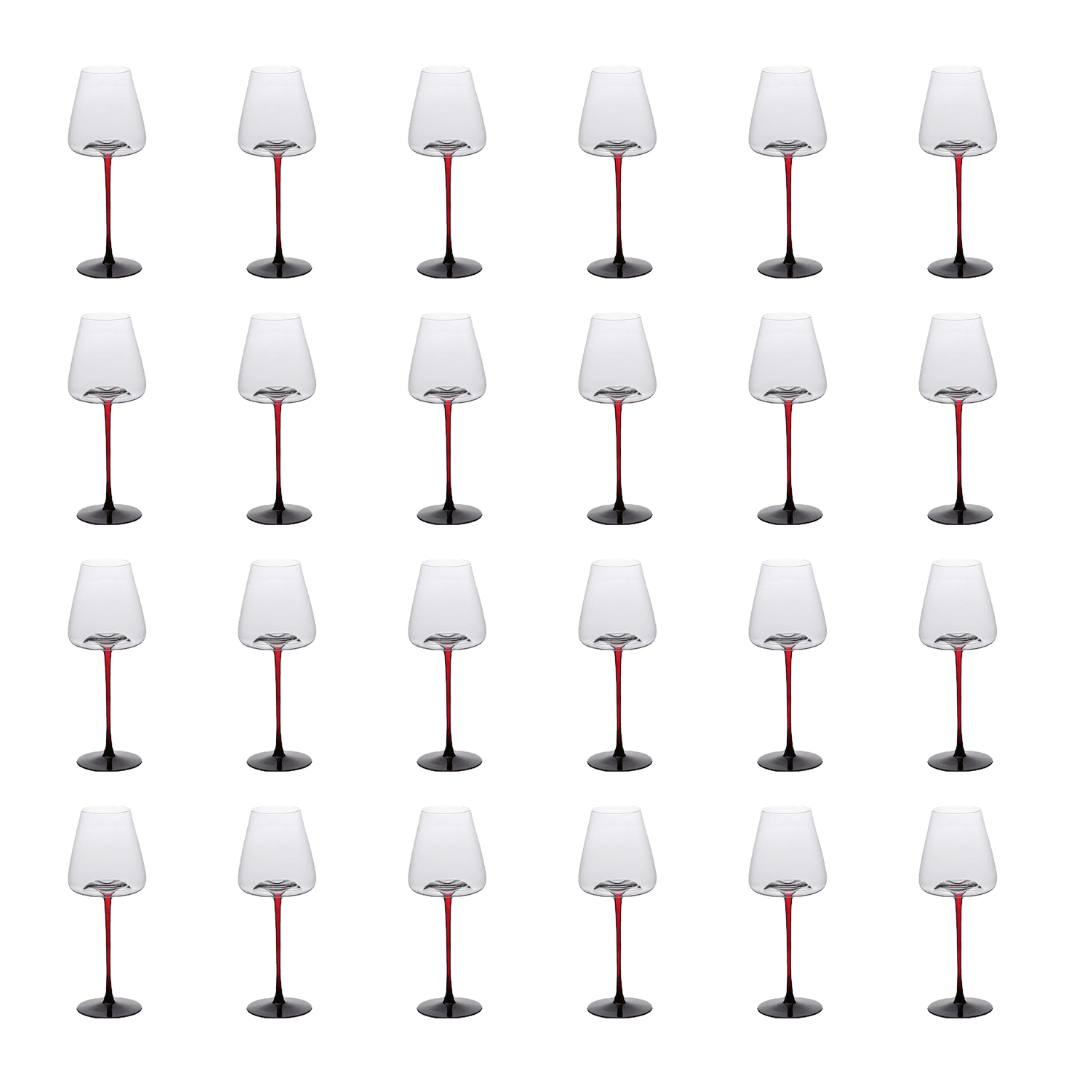 Large Concave Wine Glasses - 16oz (Set of 2 or 4)