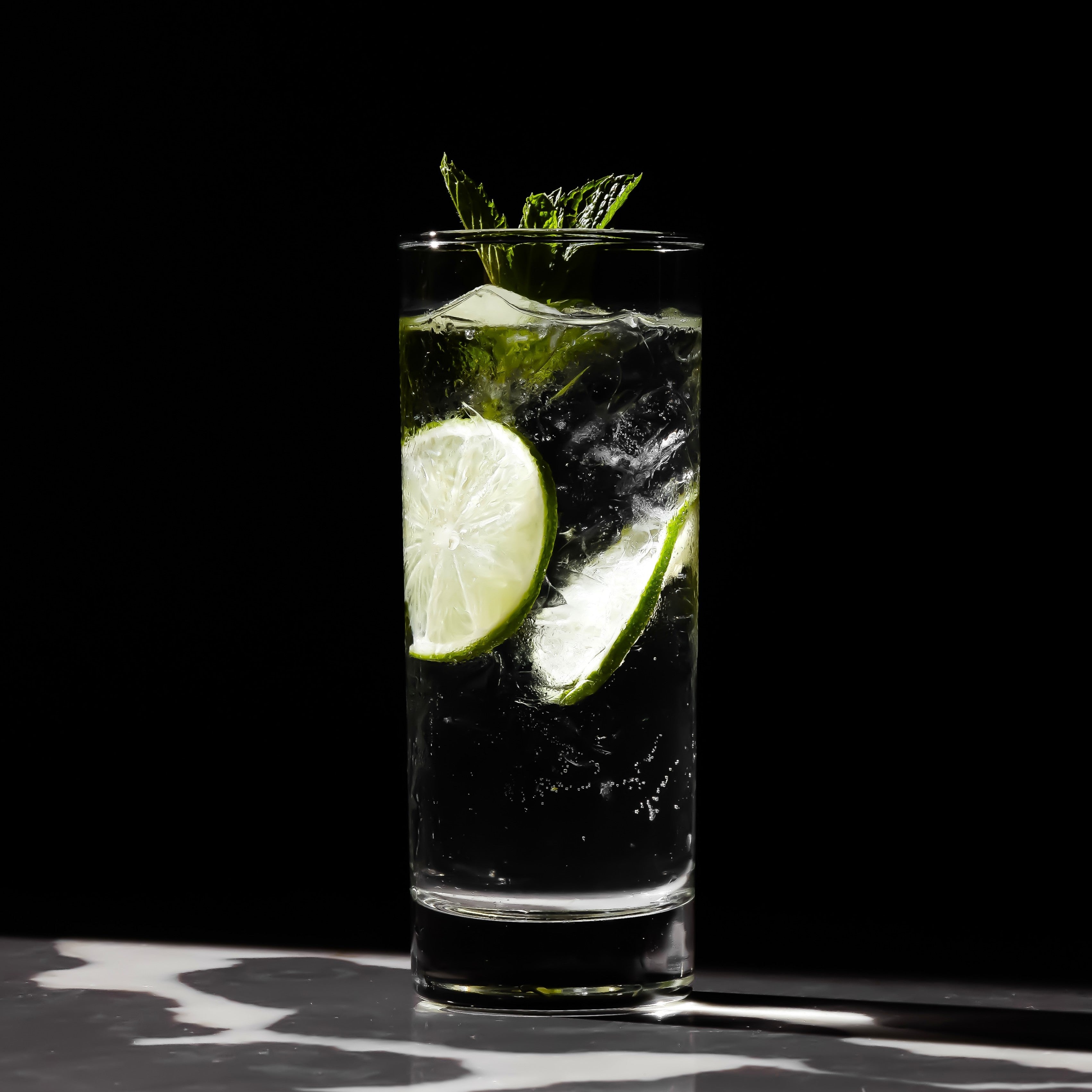 Highball Glasses Heavy Base Tom Collins Glasses - 12/15-Ounce Cups