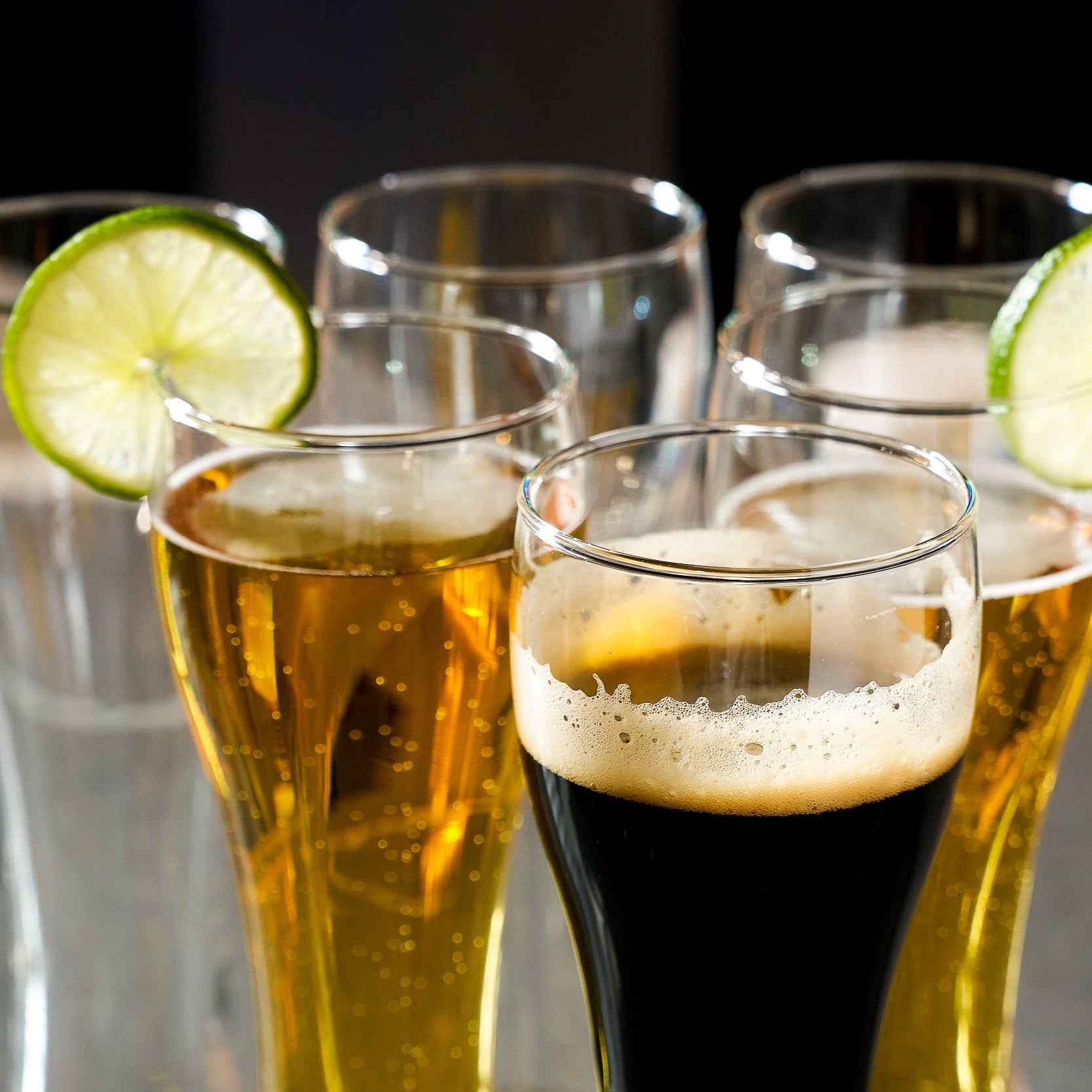 Tall Weizen Beer Glass 16oz