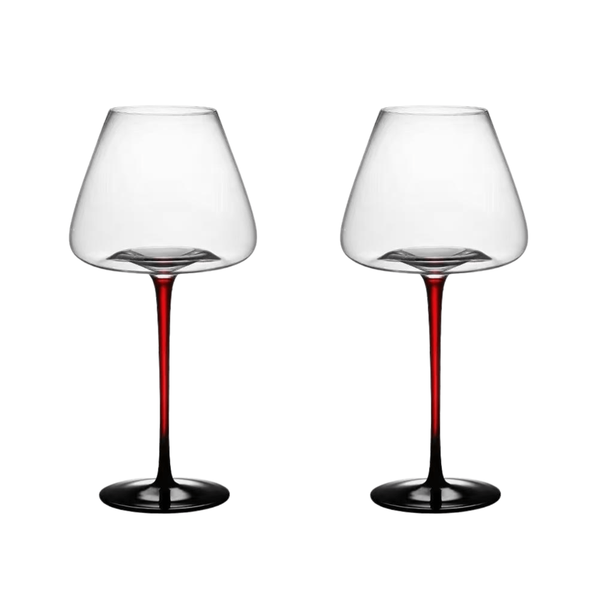 Extra Large Concave Champagne Glasses - 24oz (Set of 2 or 4)