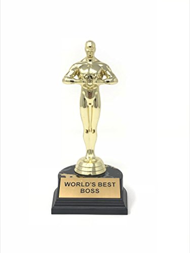 Aahs Engraving World's Best Boss Trophy Plastic 7"