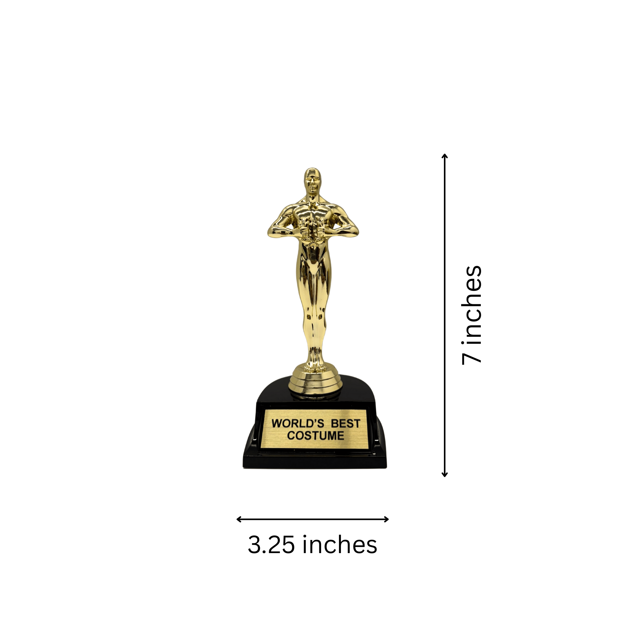 World's Best Costume Trophy 7"