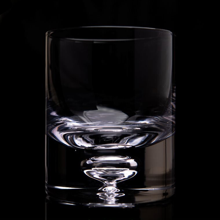 Crystal Bubble Heavy Base Whiskey Glass Tumbler