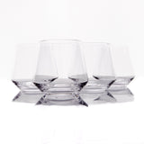 Old Fashioned Whiskey Glasses - Set of 4