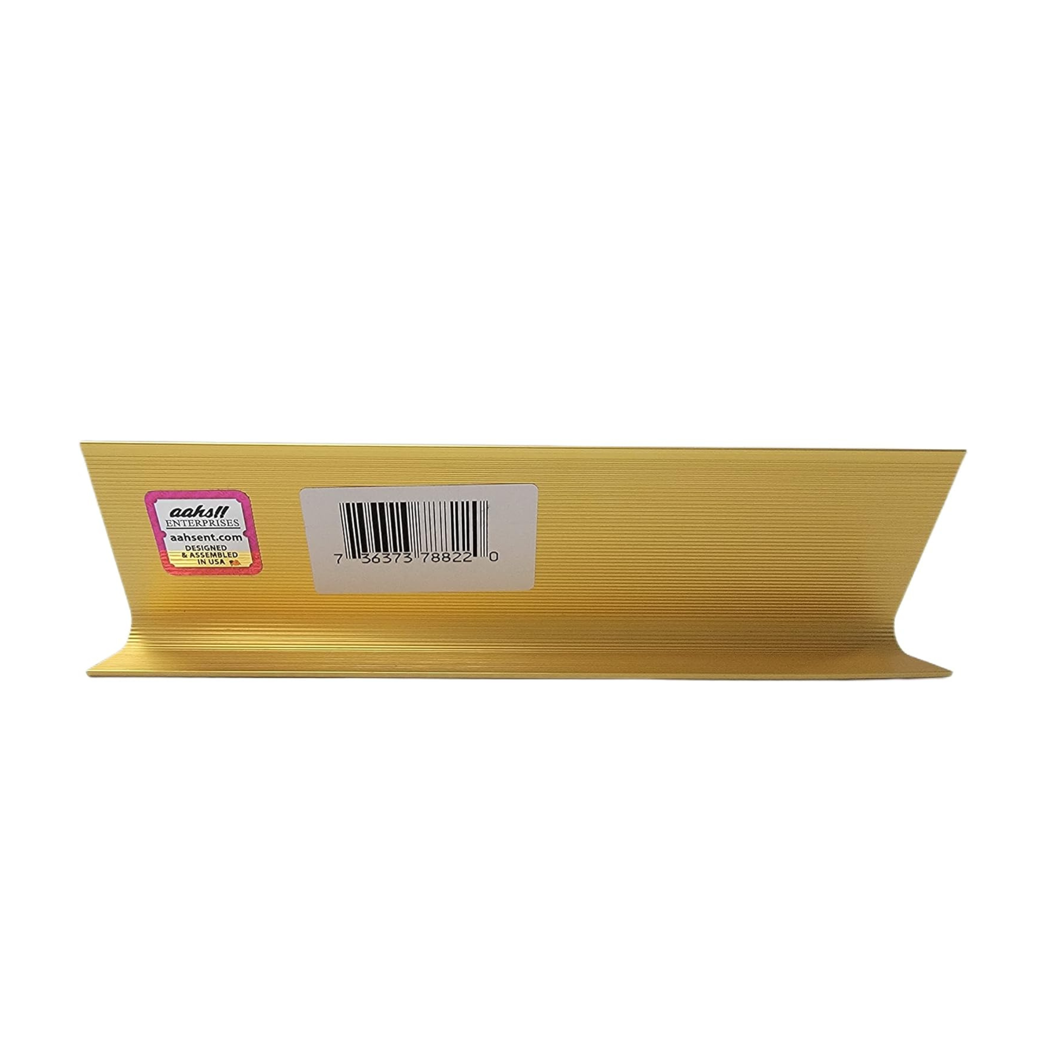 LEMONSODA Novelty Nameplate Style Desk Sign (Suck Less, Thanks) - Brown