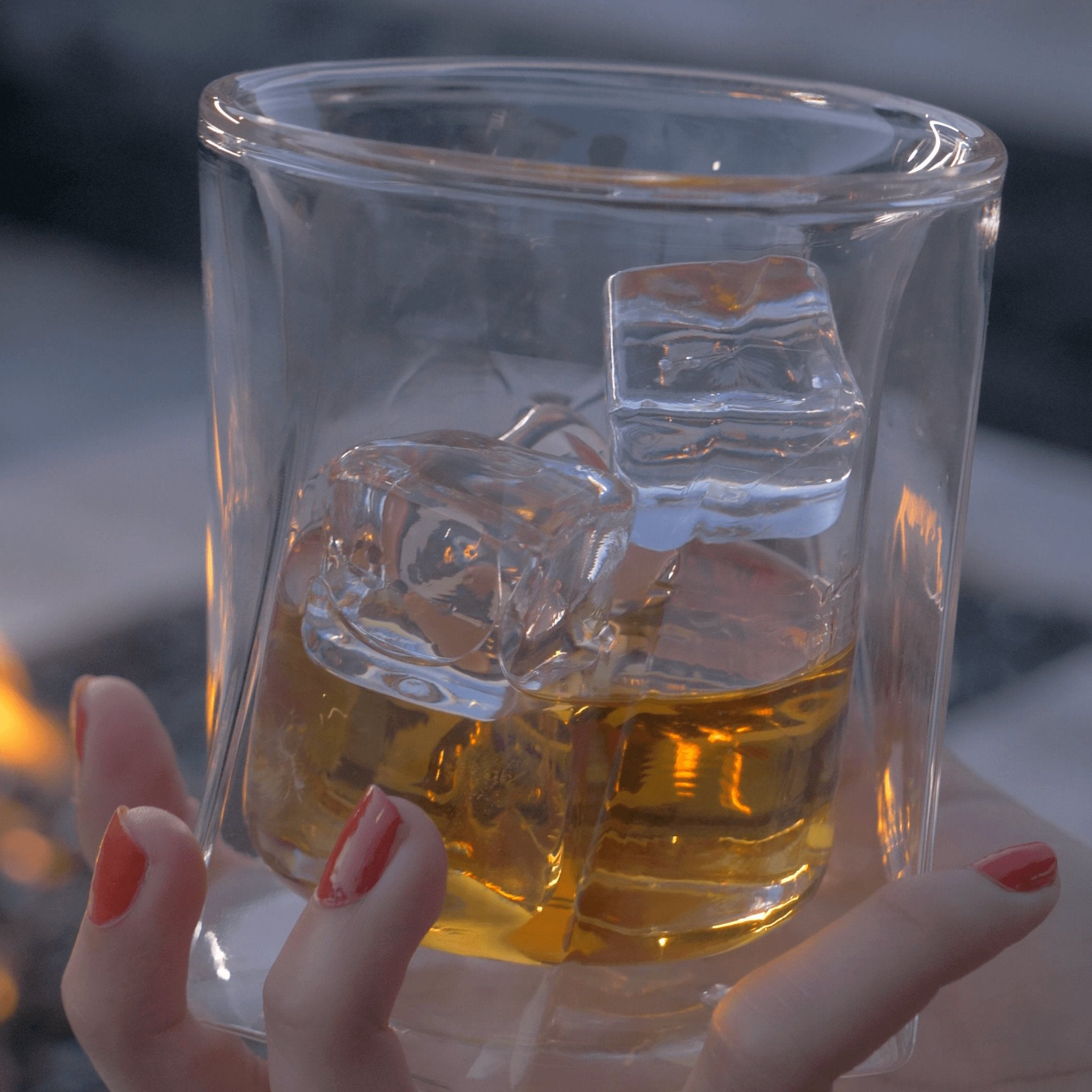 Hexagon Whiskey Glass