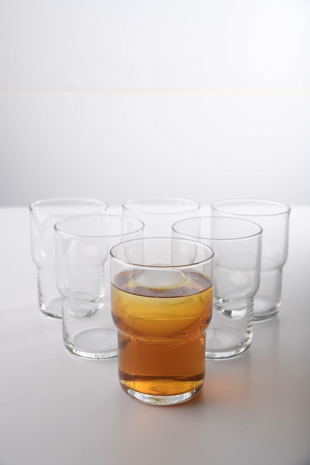 Iced Coffee Glasses - Set of 6 (15oz/21oz)