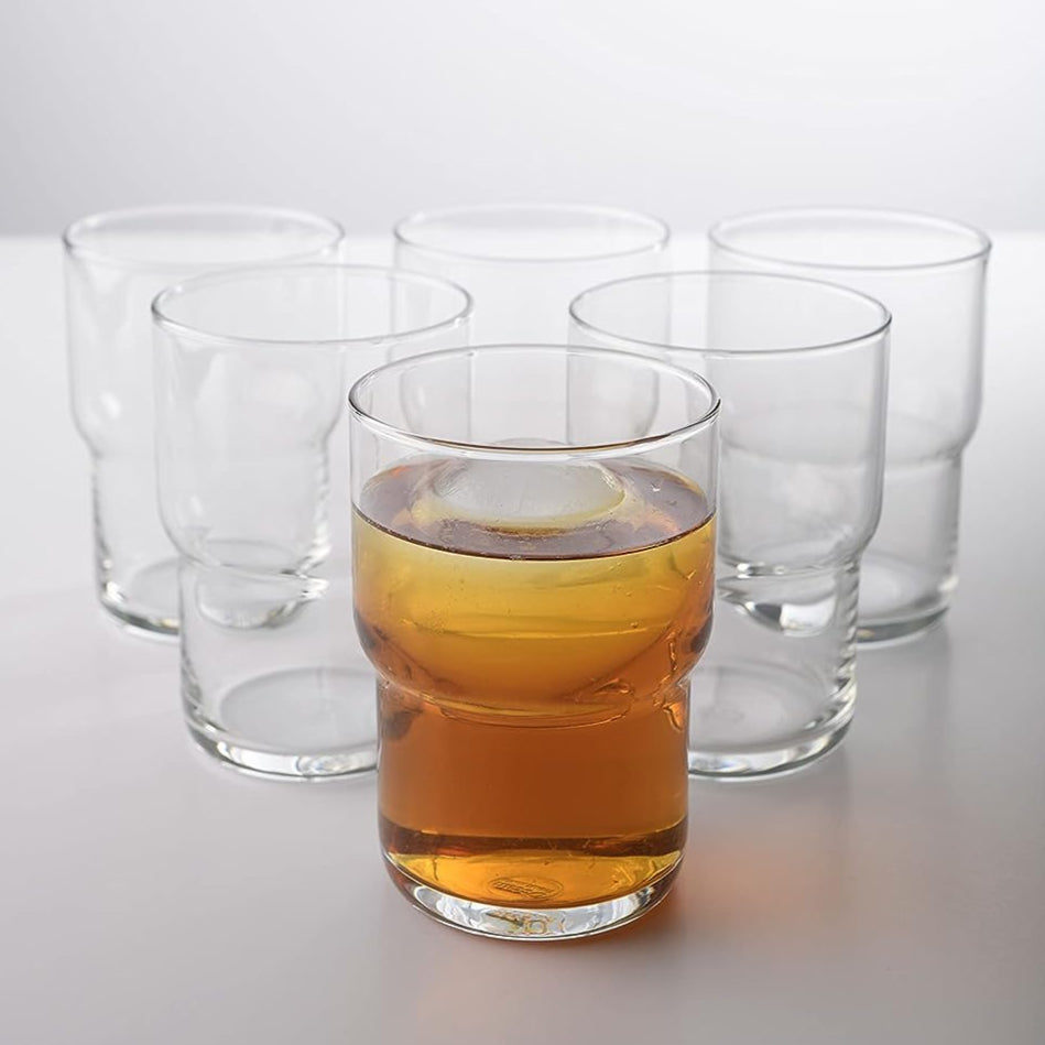 Iced Coffee Glasses - Set of 6 (15oz/21oz)