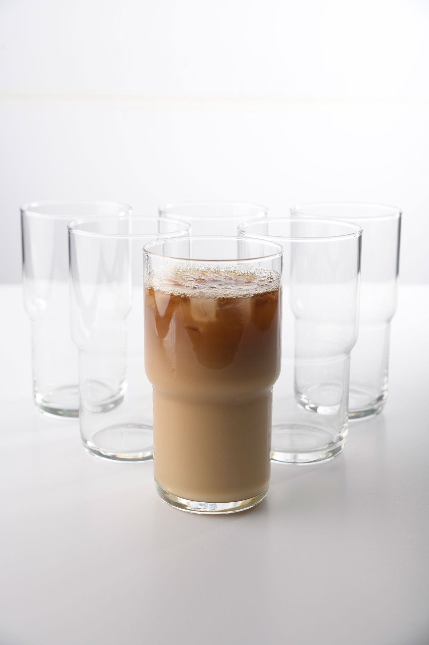 Iced Coffee Glass Cups