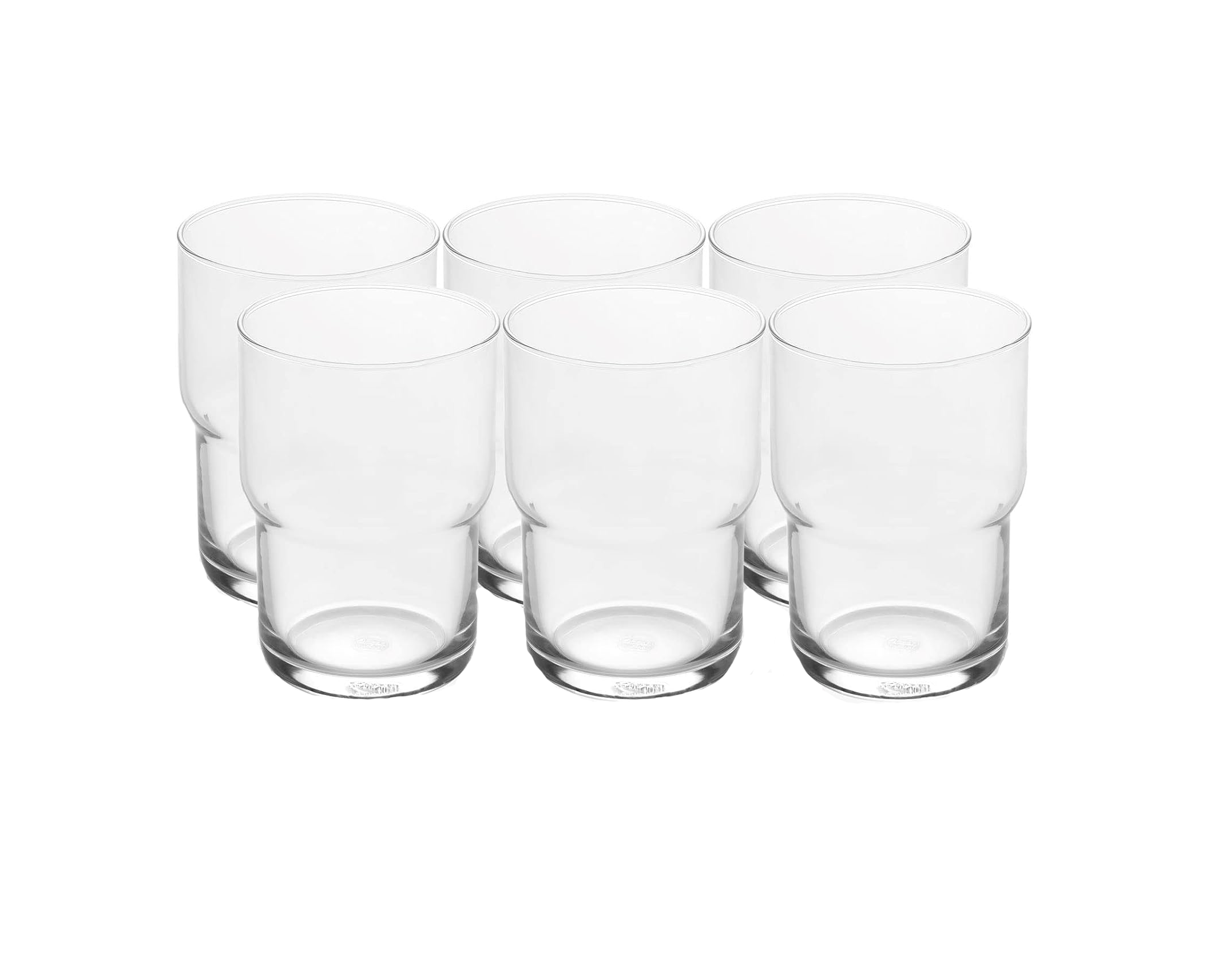 Iced Coffee Glasses - Set of 6 (15oz/21oz)